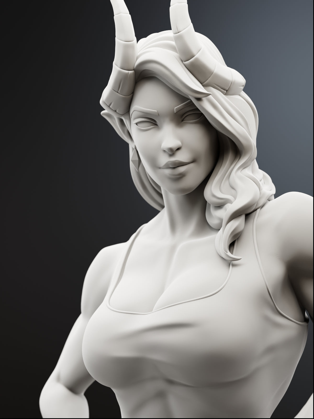 Mistress of Hell Statue