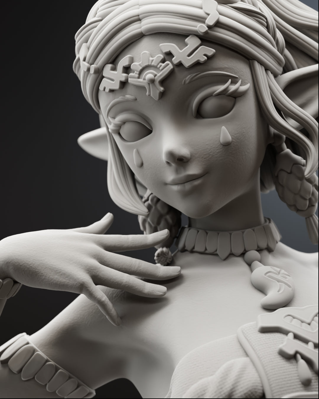 The Light of Hyrule Statue