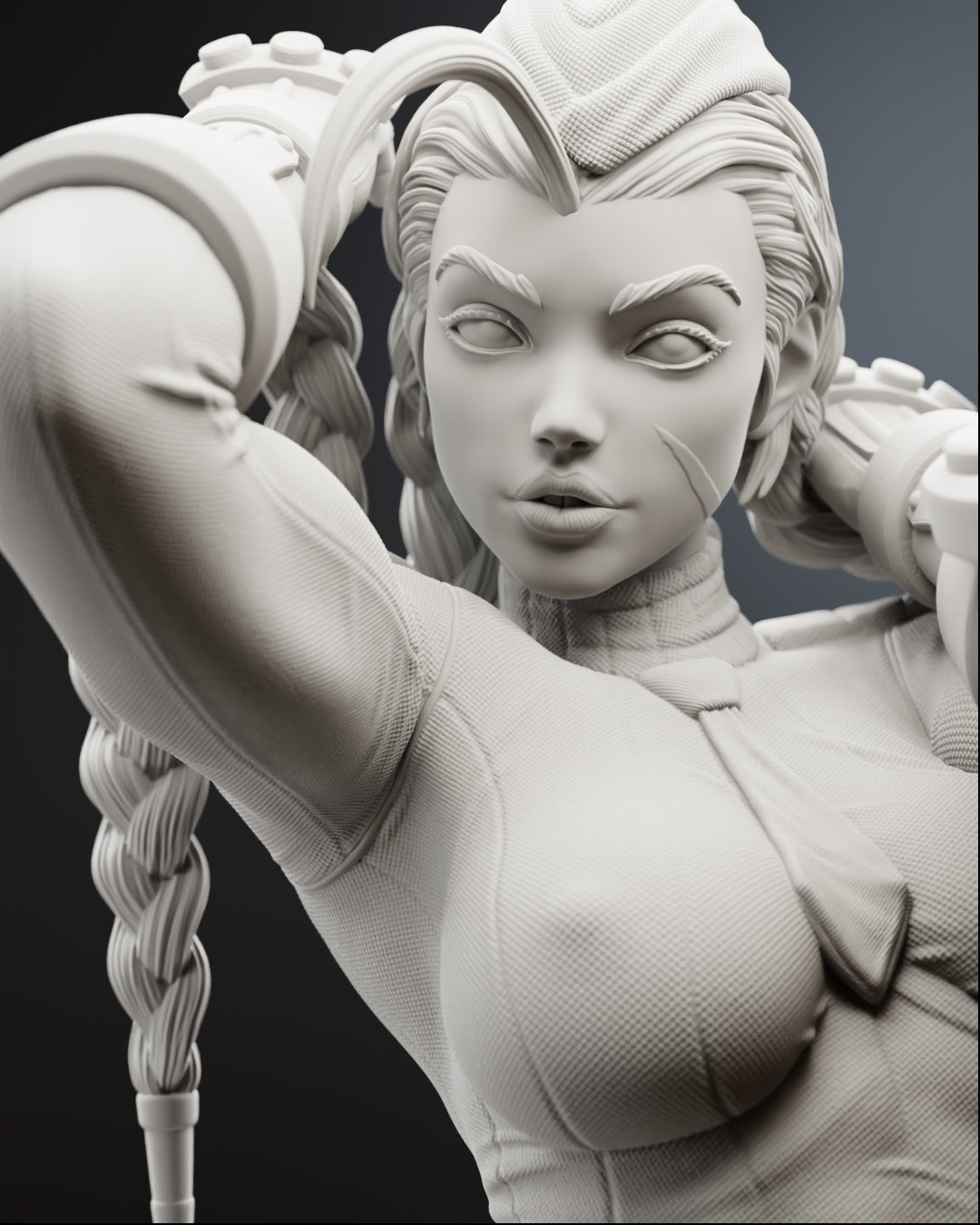 The Braided Tempest Statue
