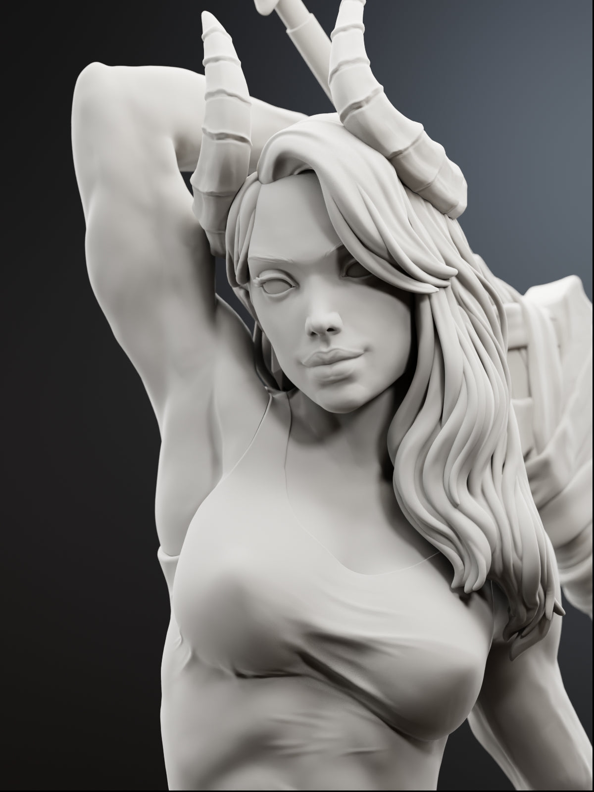 Hellwalk Empress Statue