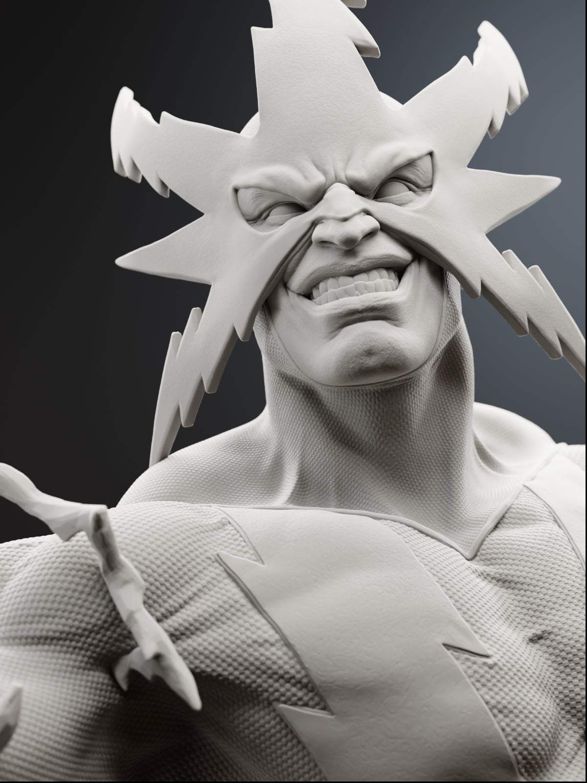 The Living Lightning | Maximum Detailed 12K 3D printed figure