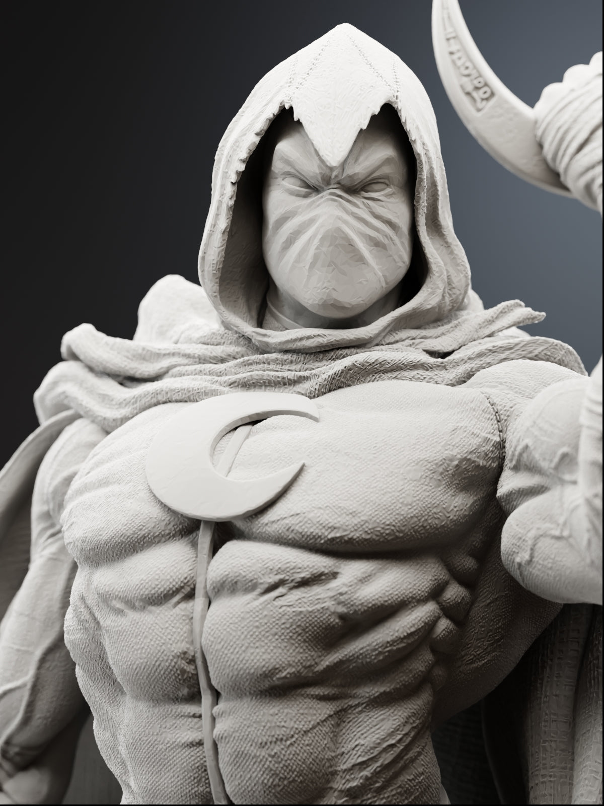 Hand of the Moon Statue