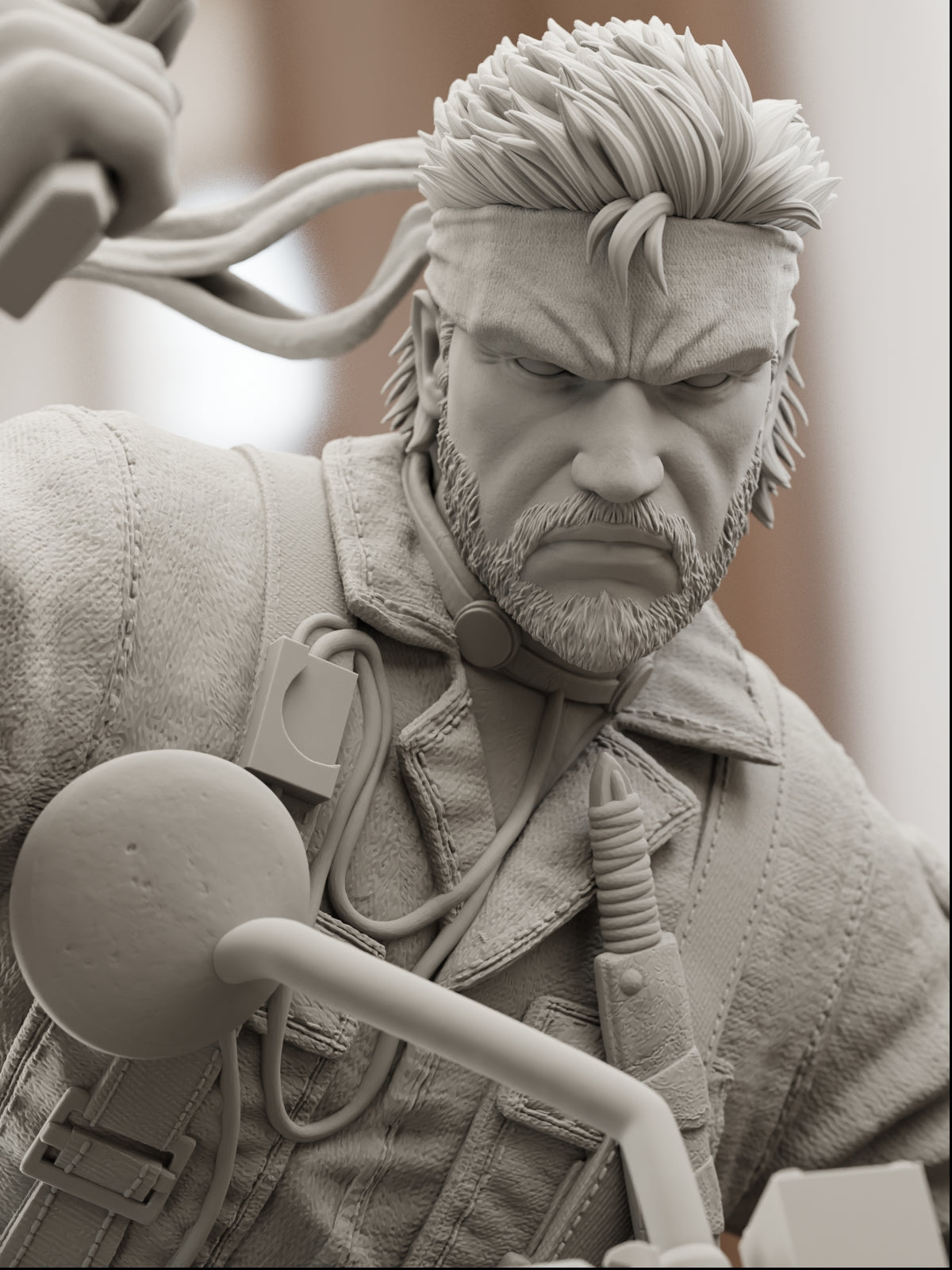 The Big Boss | Maximum Detailed 12K 3D printed figure