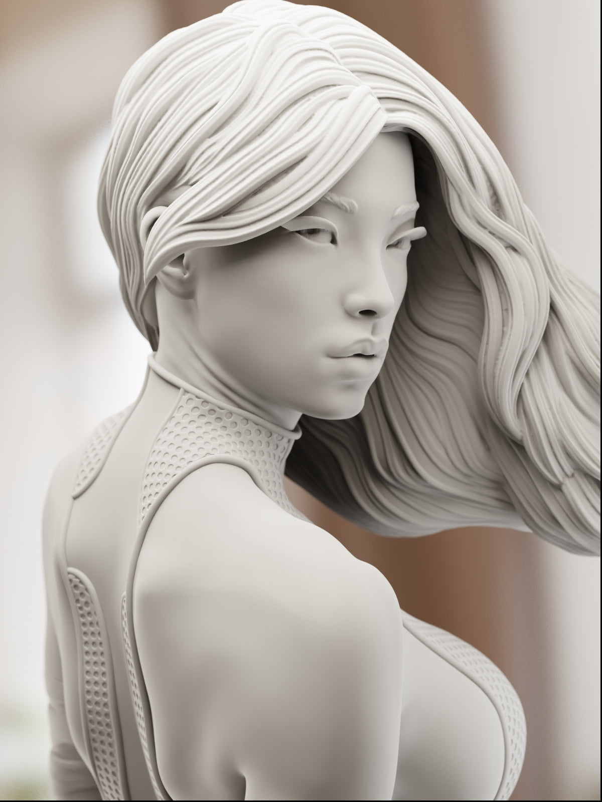 The Psychic Assassin | Maximum Detailed 12K 3D printed figure