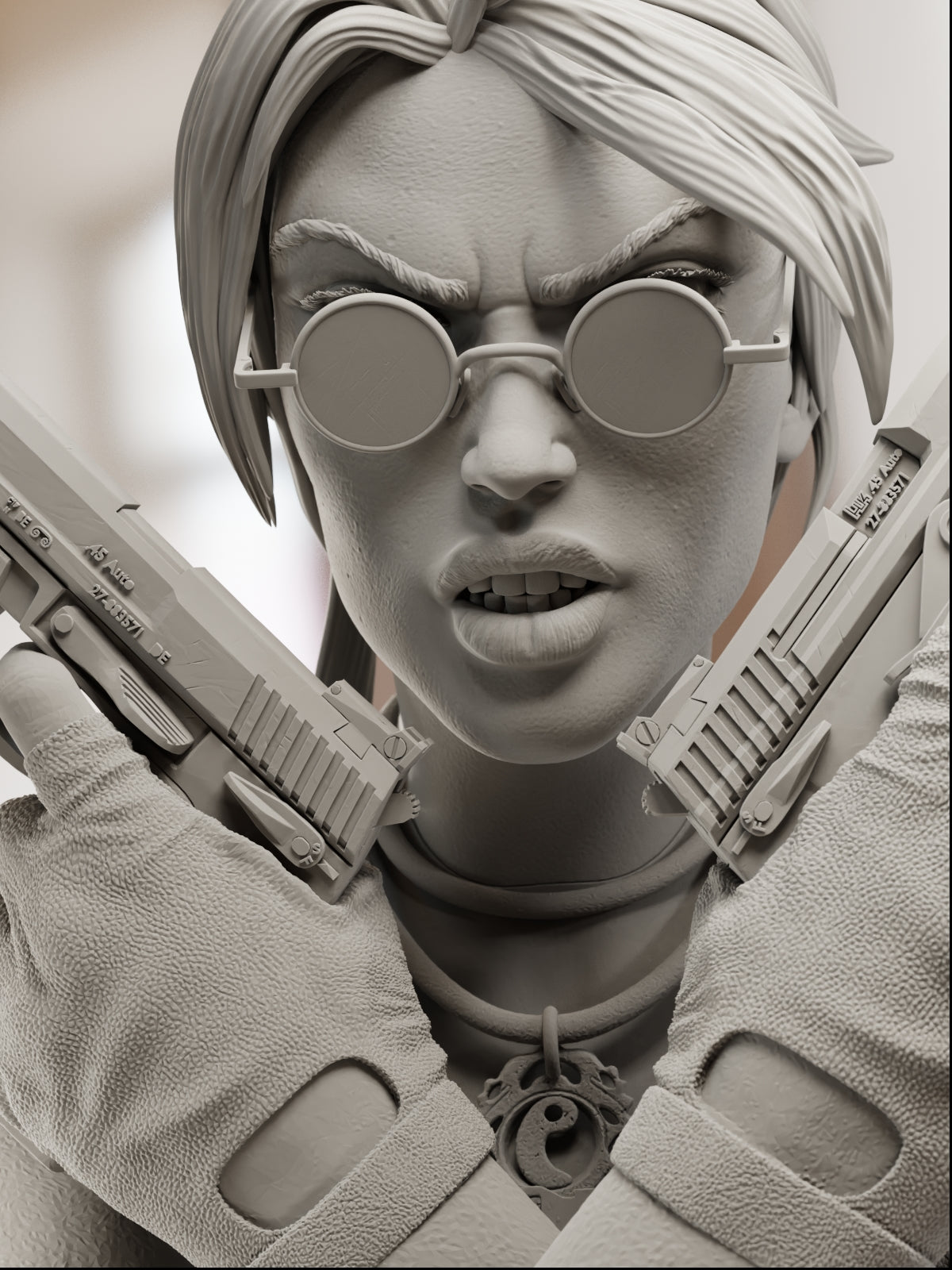 Queen of Adventure | Maximum Detailed 12K 3D printed bust