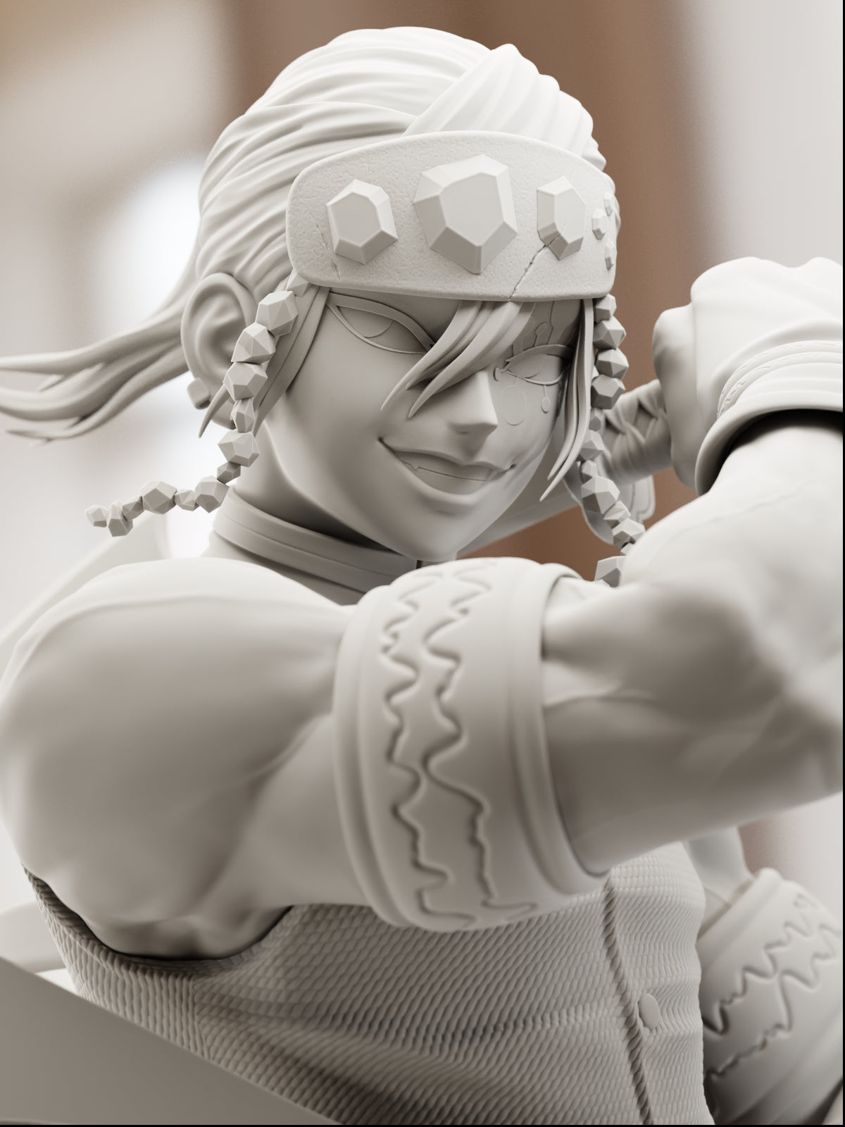 The Sound Pillar | Maximum Detailed 12K 3D Printed Figure