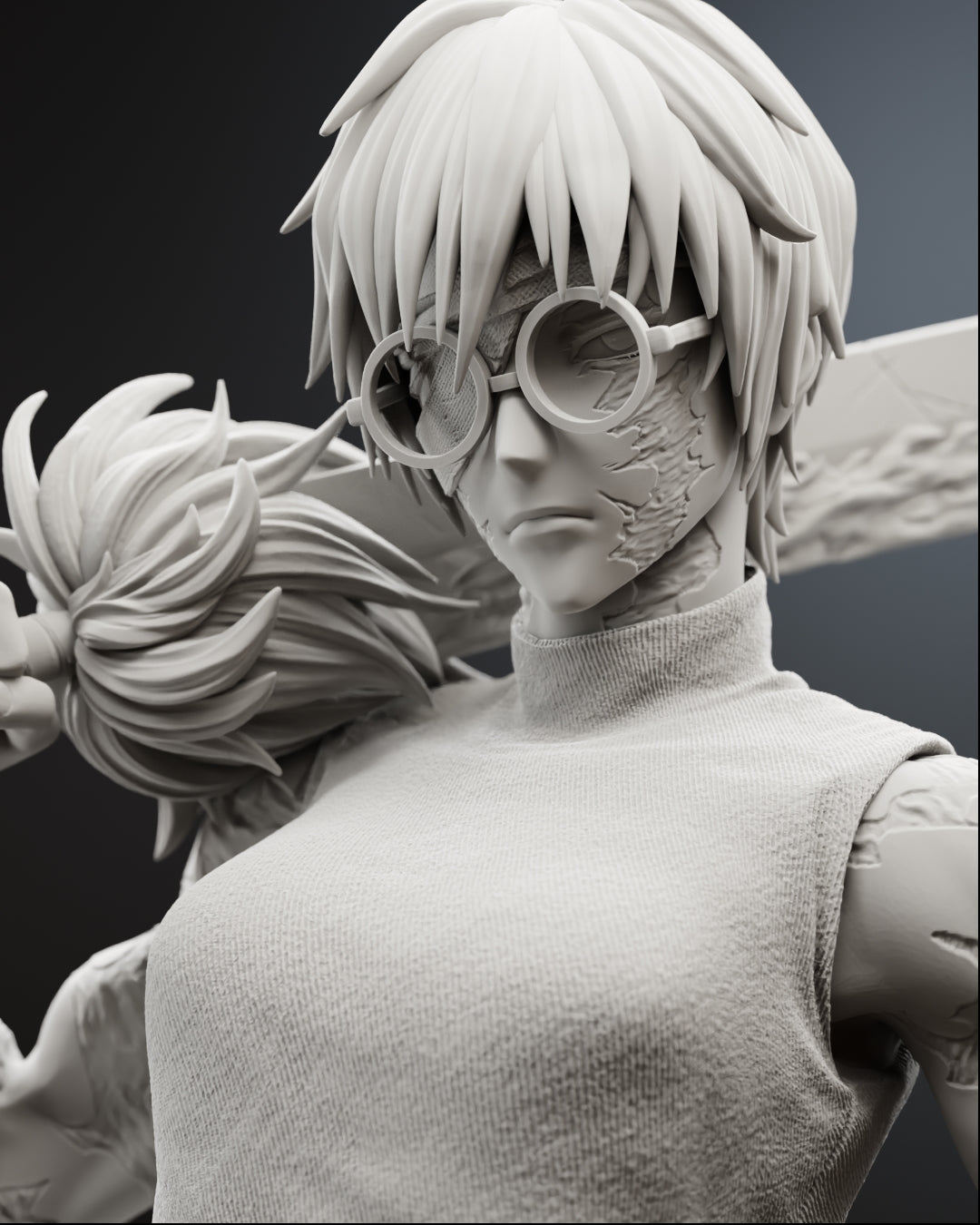 The Split Soul Statue