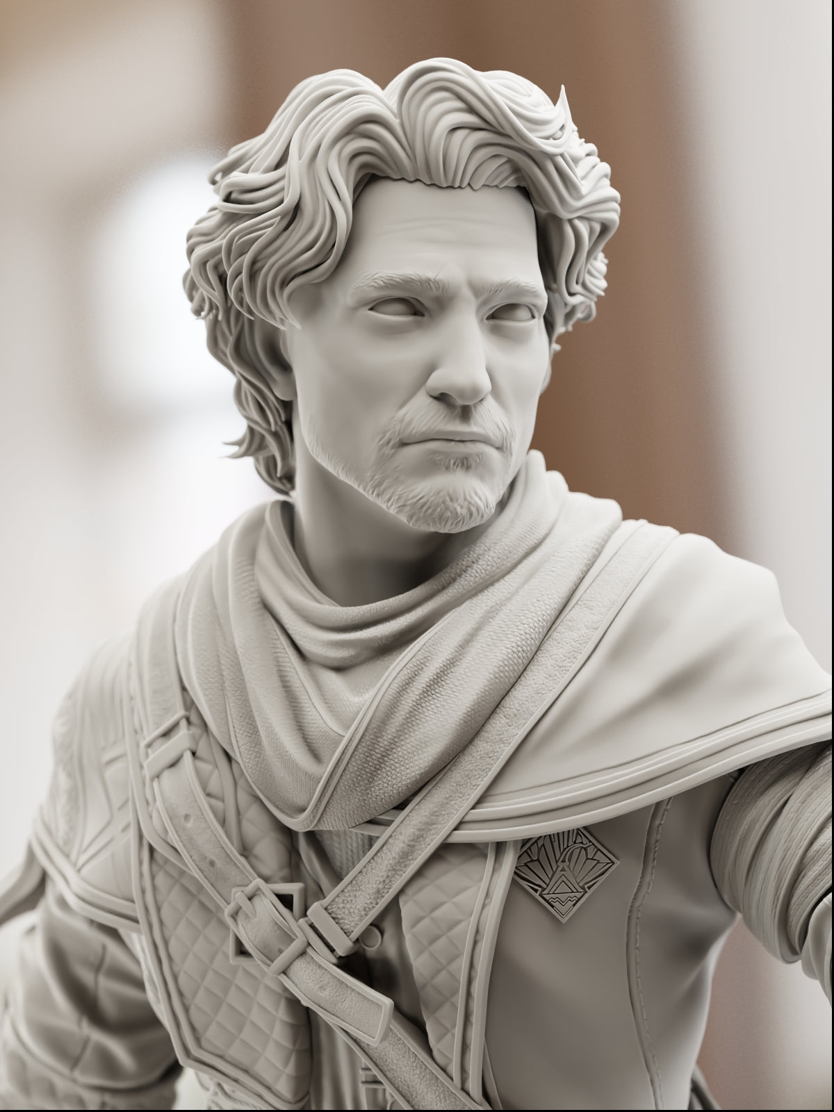 The Commander | Maximum Detailed 12K 3D printed figure