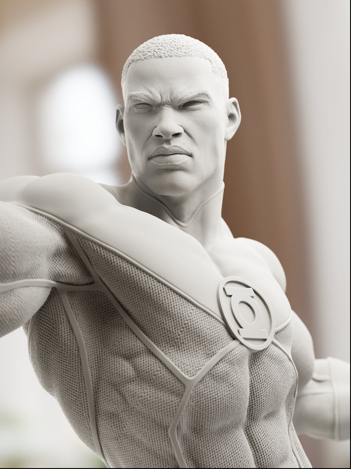 The Cosmic Sentinel | Maximum Detailed 12K 3D printed figure