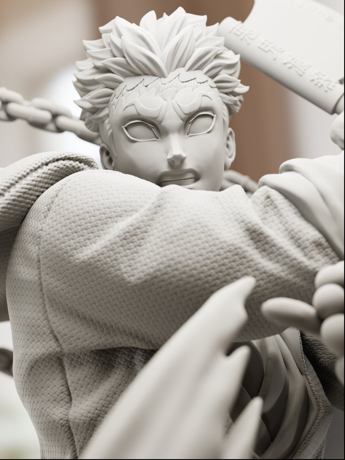 The Power and Faith | Maximum Detailed 12K 3D printed figure