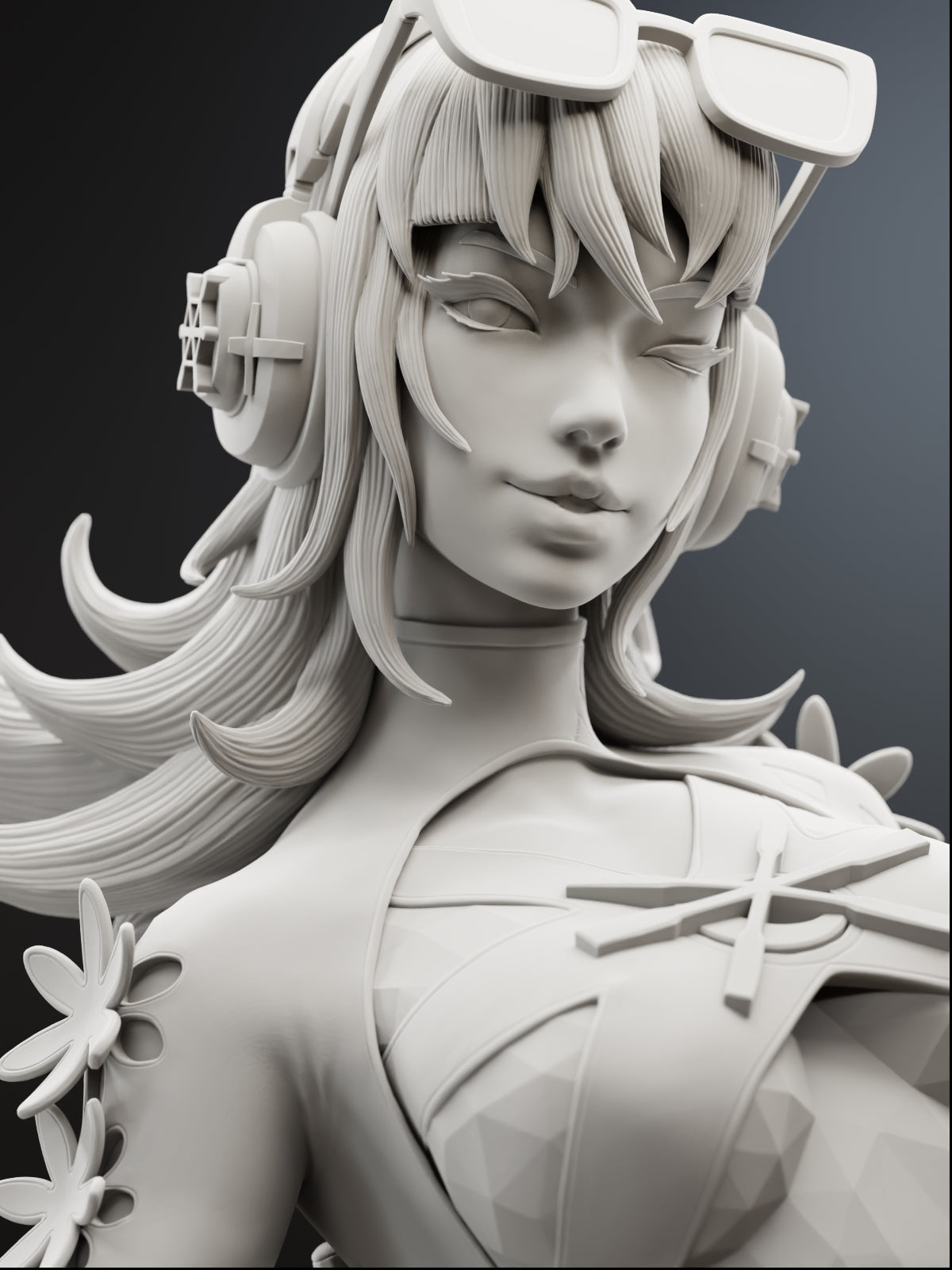 The Snow Star Statue