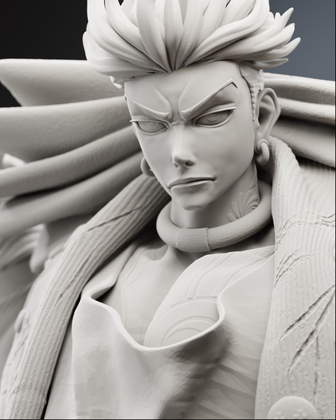 The Smiling Cleaner Statue