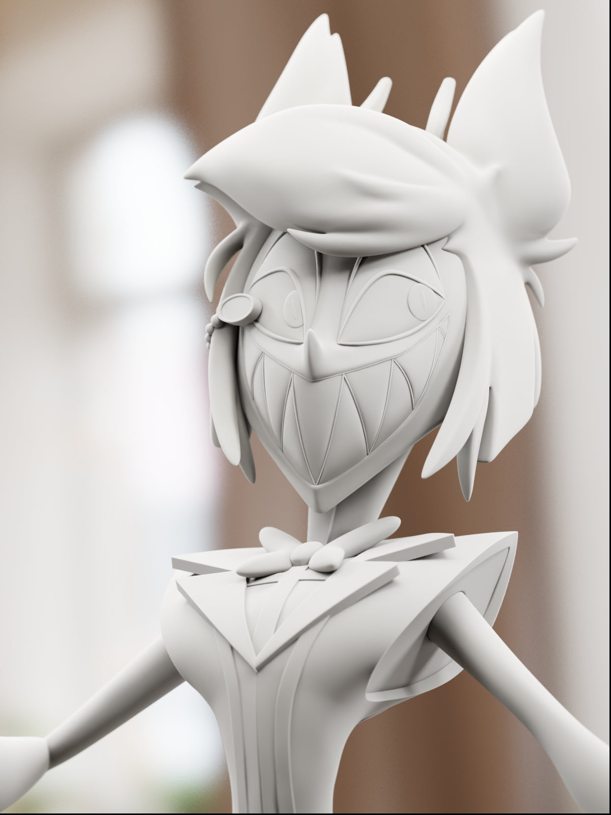 The Radio Demon | Maximum Detailed 12K 3D printed figure