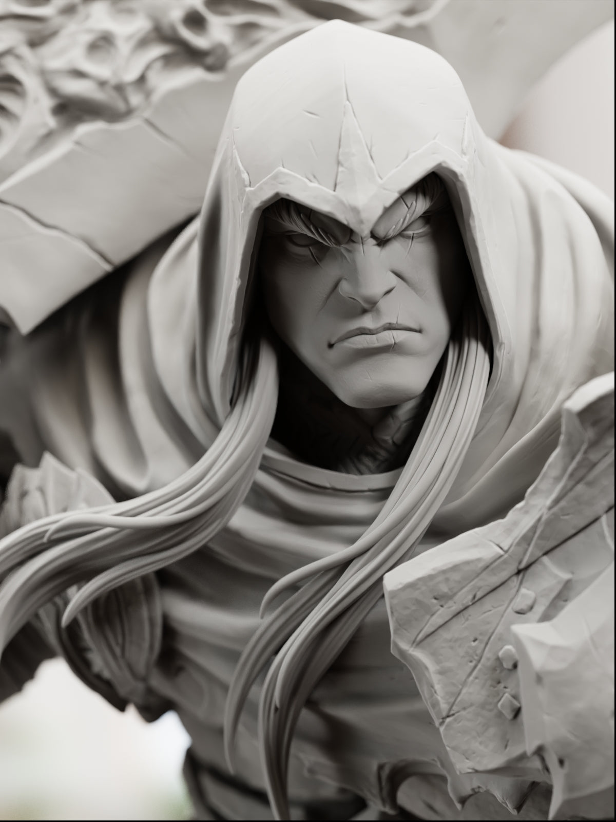 War of the Horsemen | Maximum Detailed 12K 3D printed figure