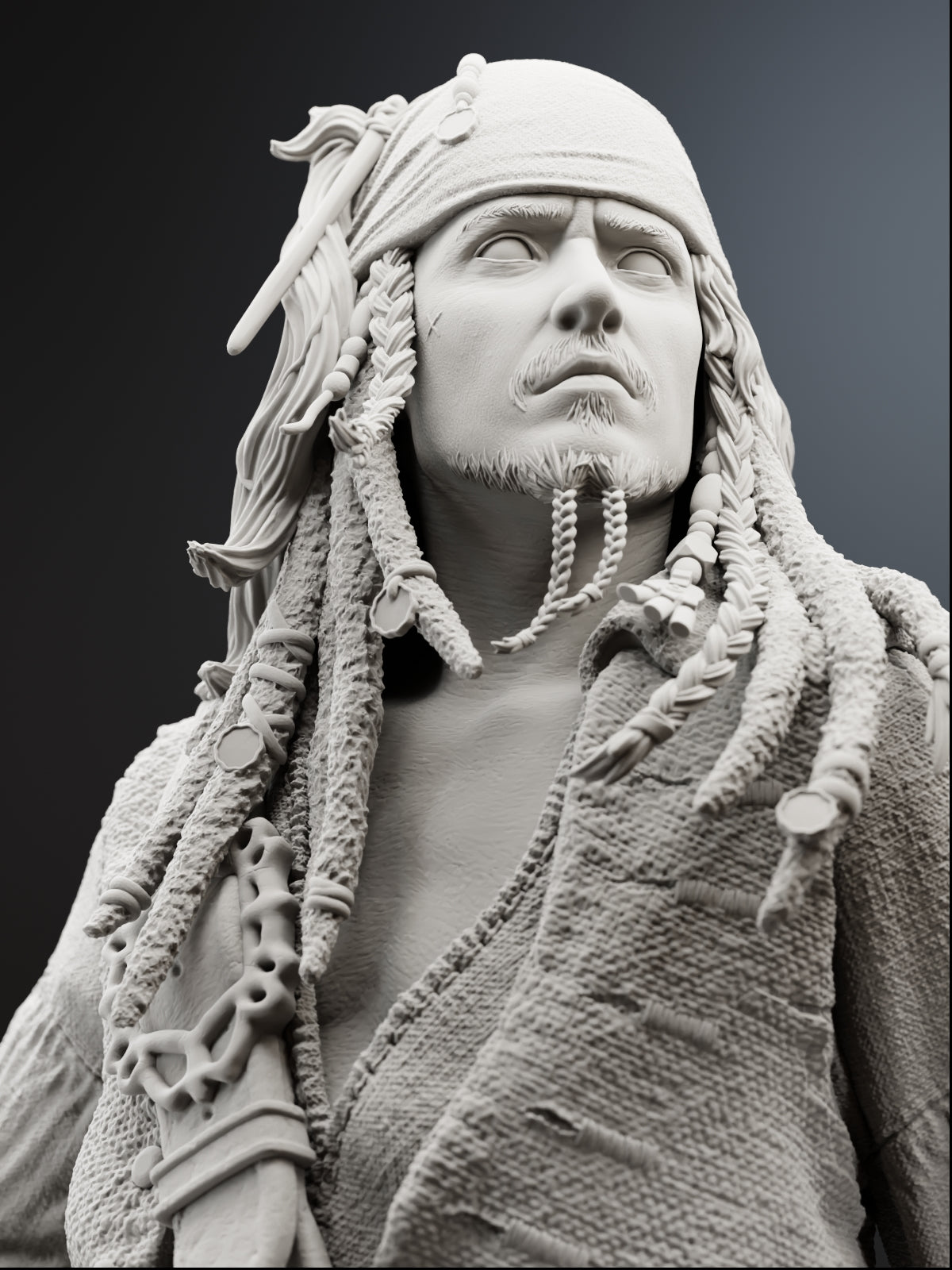 The Gentleman Pirate Statue