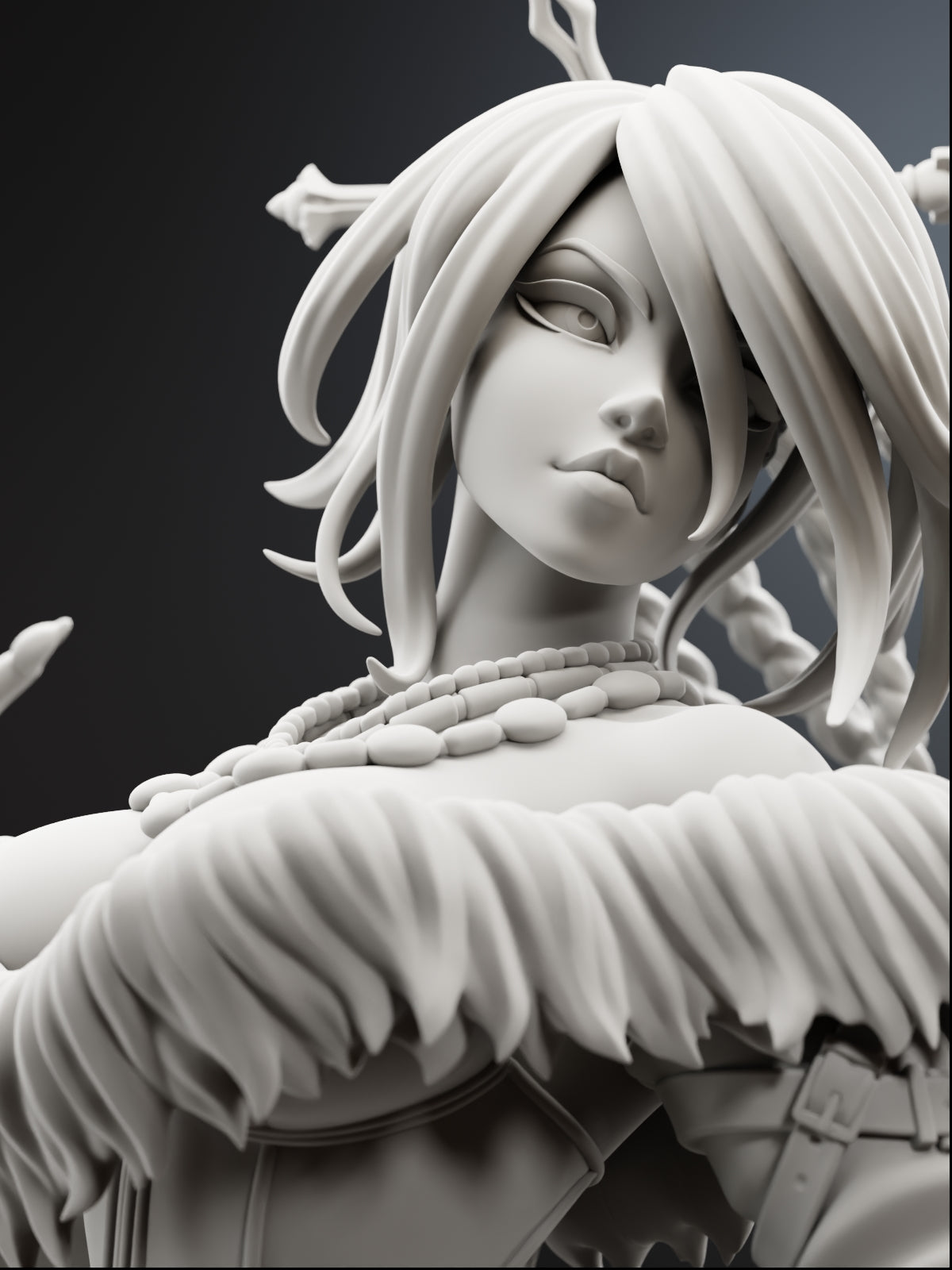 The Shadow Weaver | Maximum Detailed 12K 3D printed figure