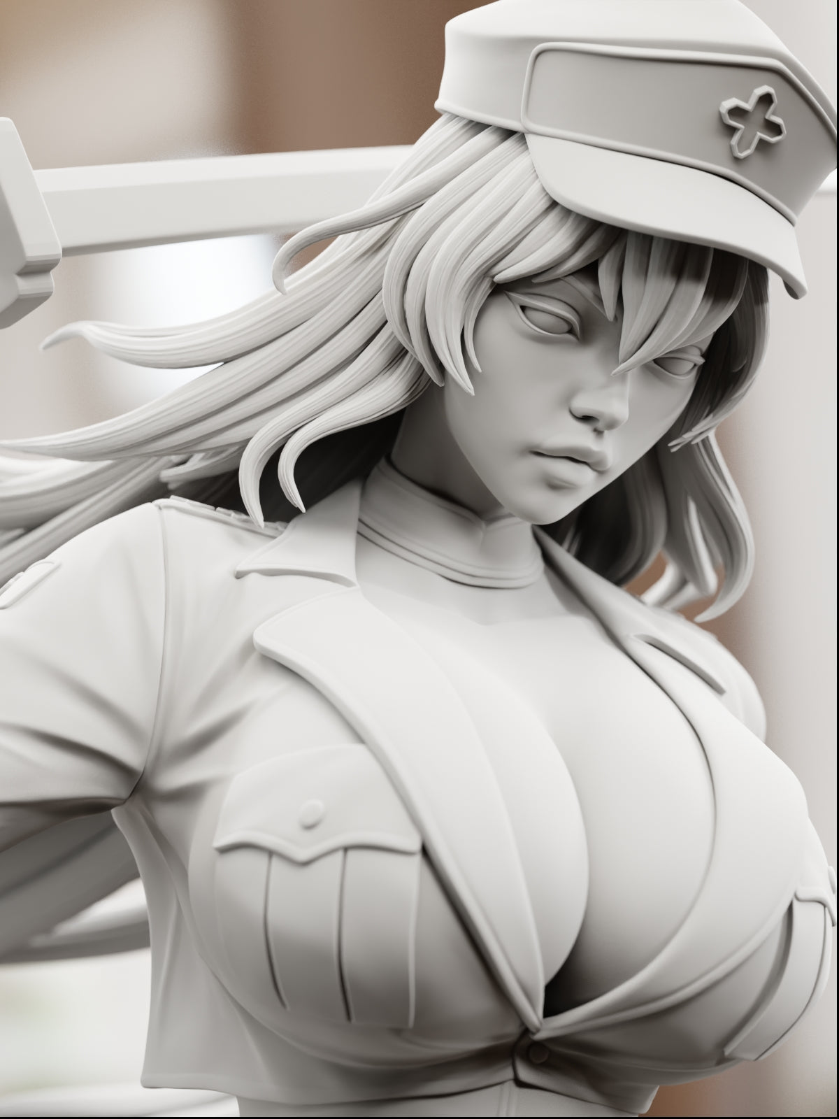 The Empire’s Ice Queen | Maximum Detailed 12K 3D printed figure