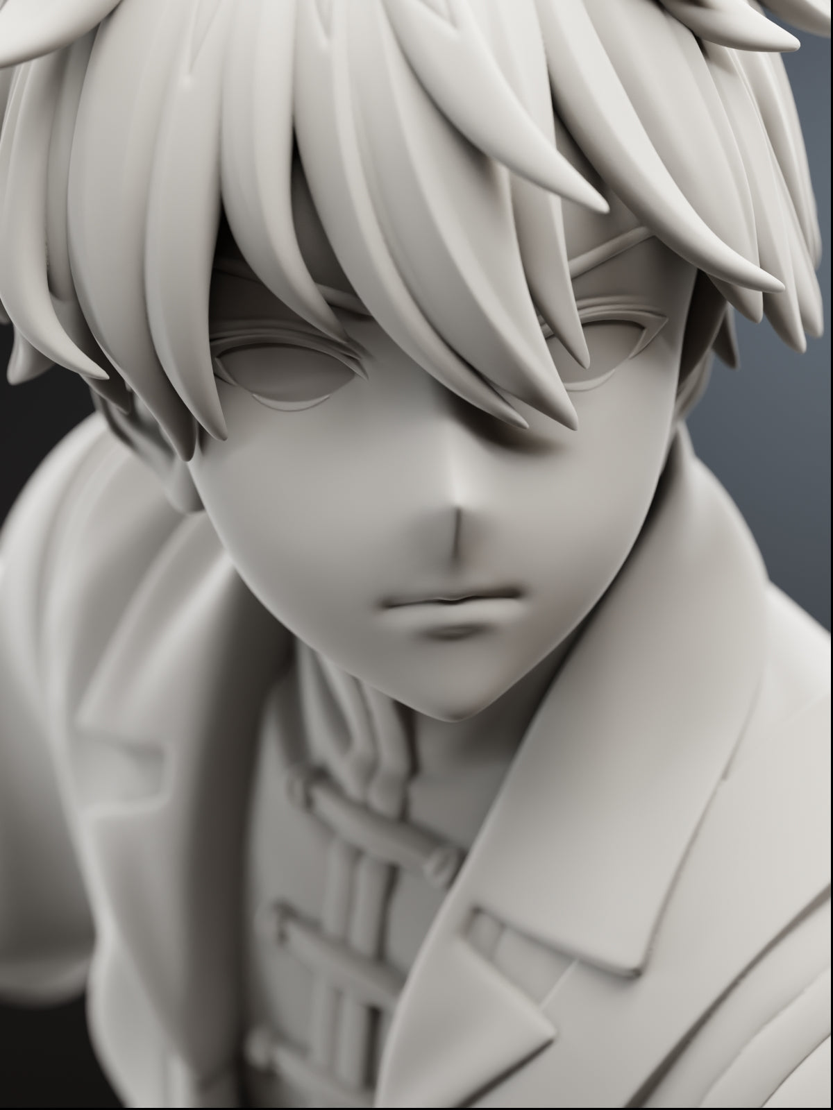 The Frontline Fighter | Maximum Detailed 12K 3D printed figure