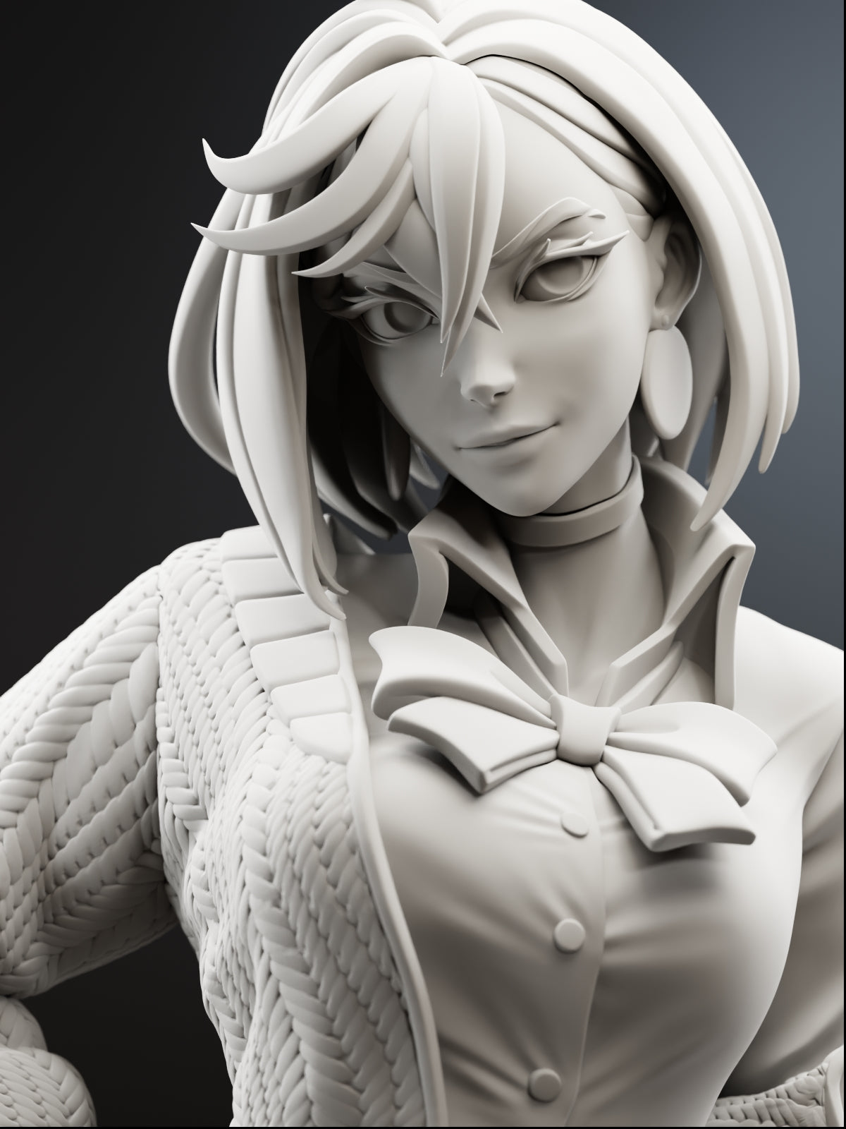 The Spirit Medium | Maximum Detailed 12K 3D printed figure