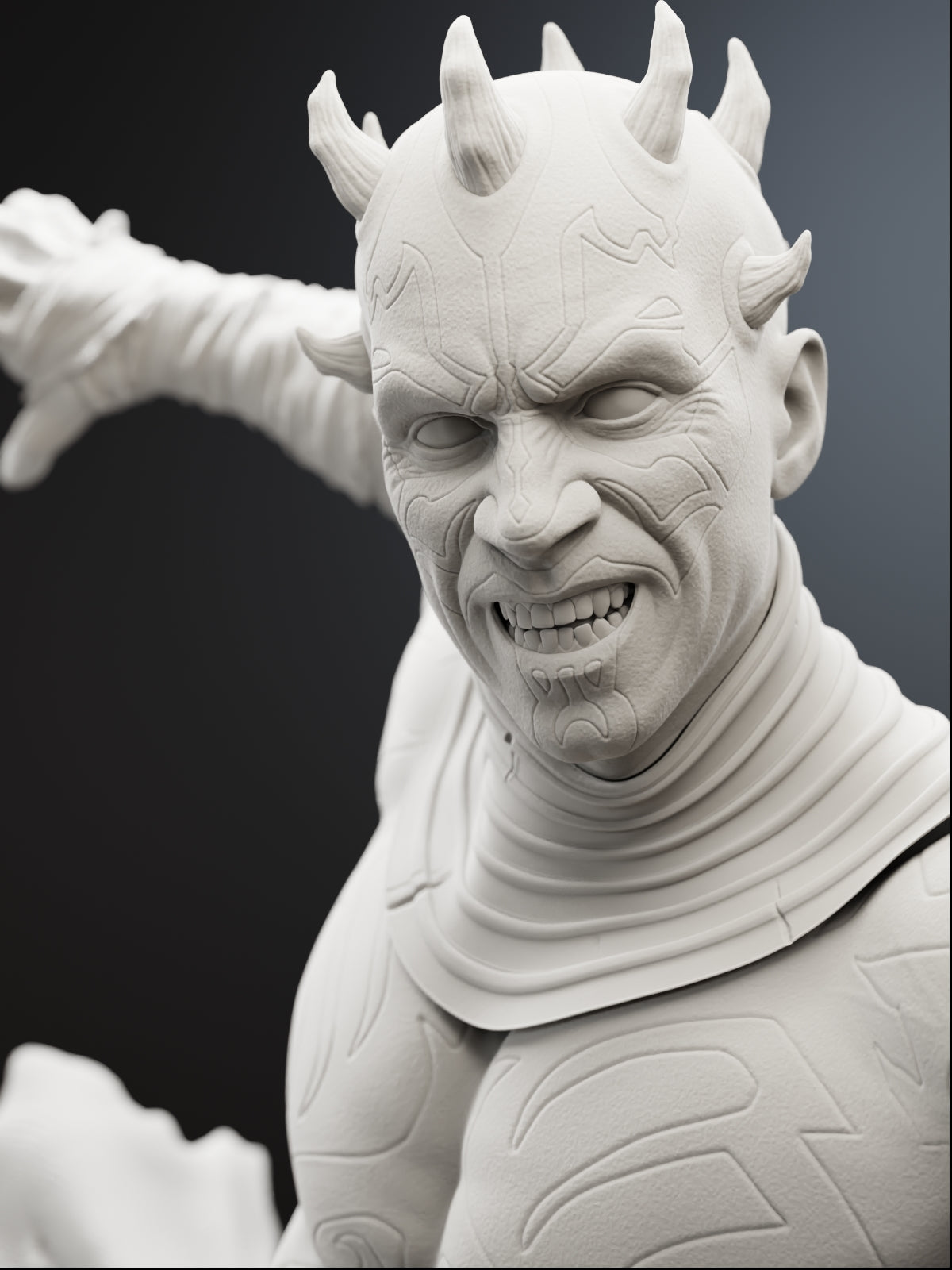 The Crimson Phantom | Maximum Detailed 12K 3D printed figure