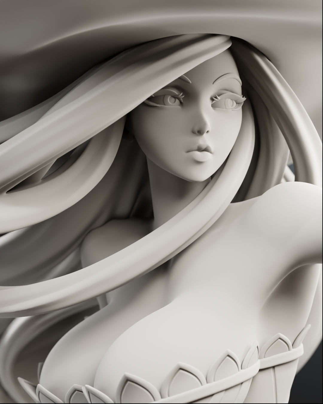 The Velvet Arcanist Statue