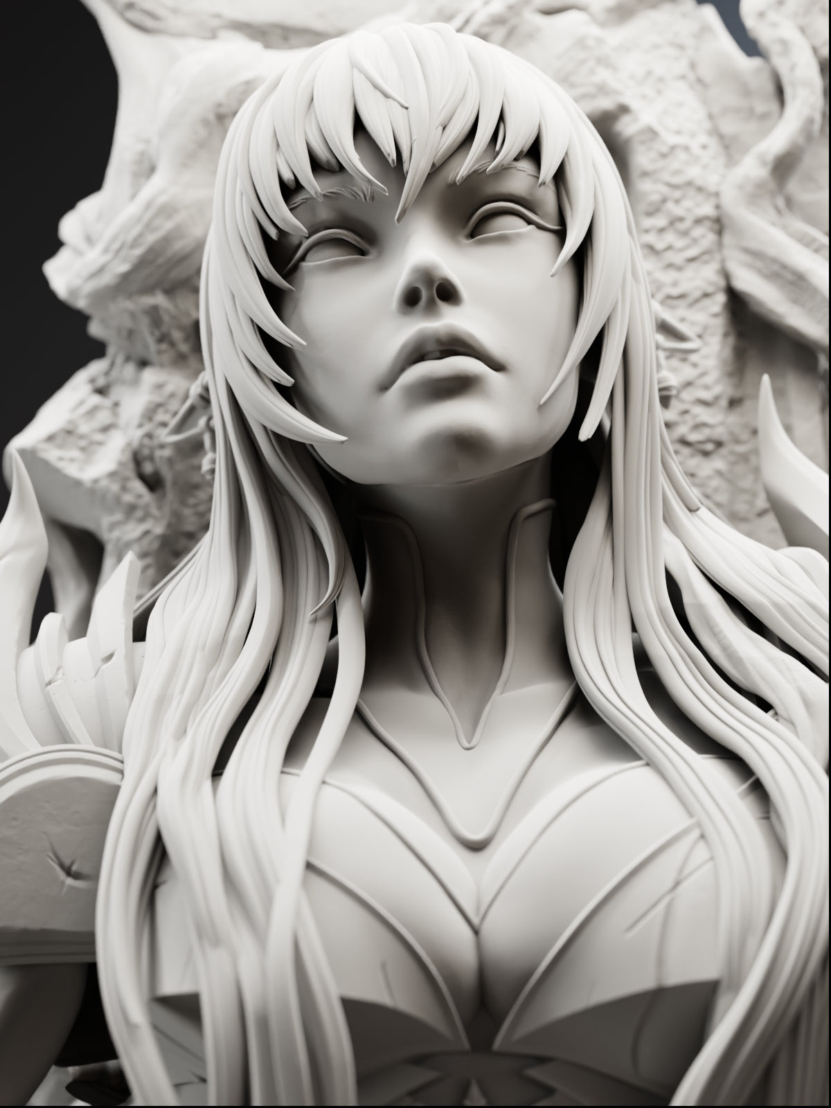 Dark Matriarch | Maximum Detailed 12K 3D printed figure