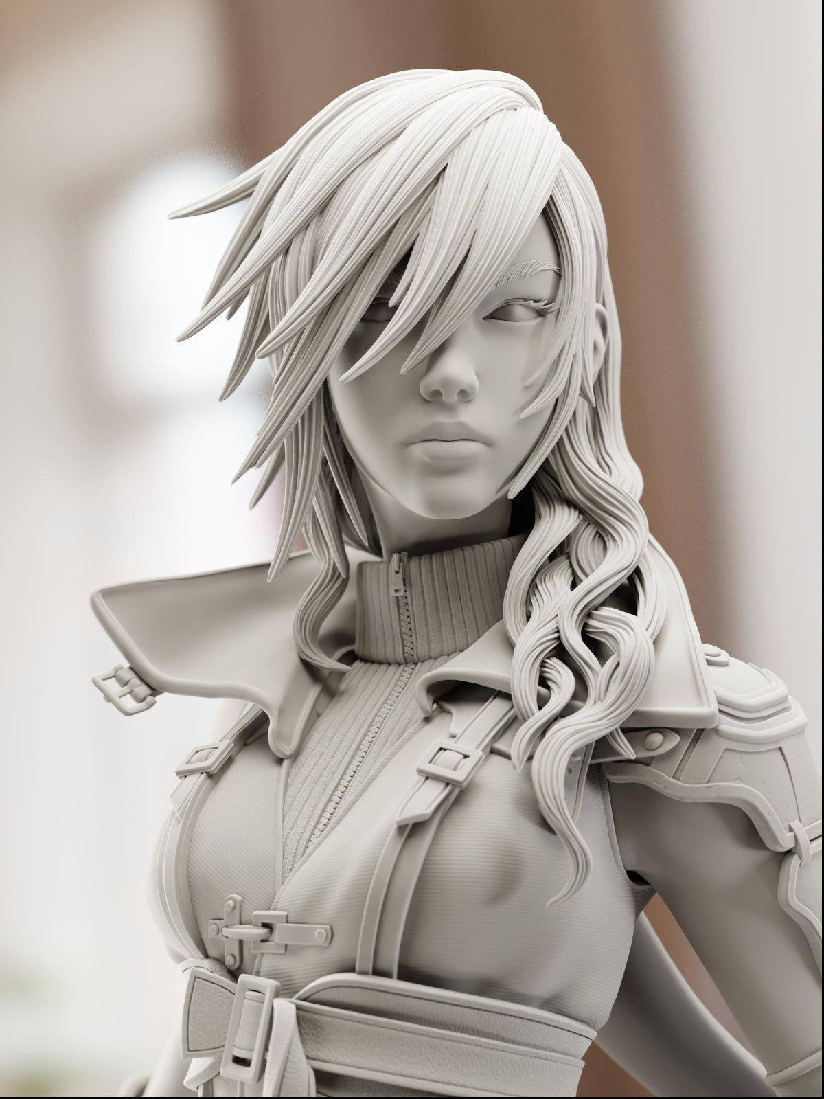 The Gunblade | Maximum Detailed 12K 3D printed figure