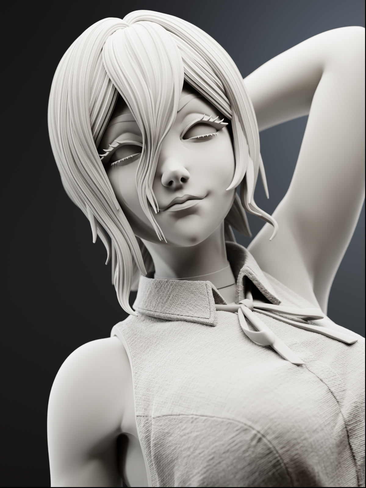 The Bomb Girl | Maximum Detailed 12K 3D printed figure