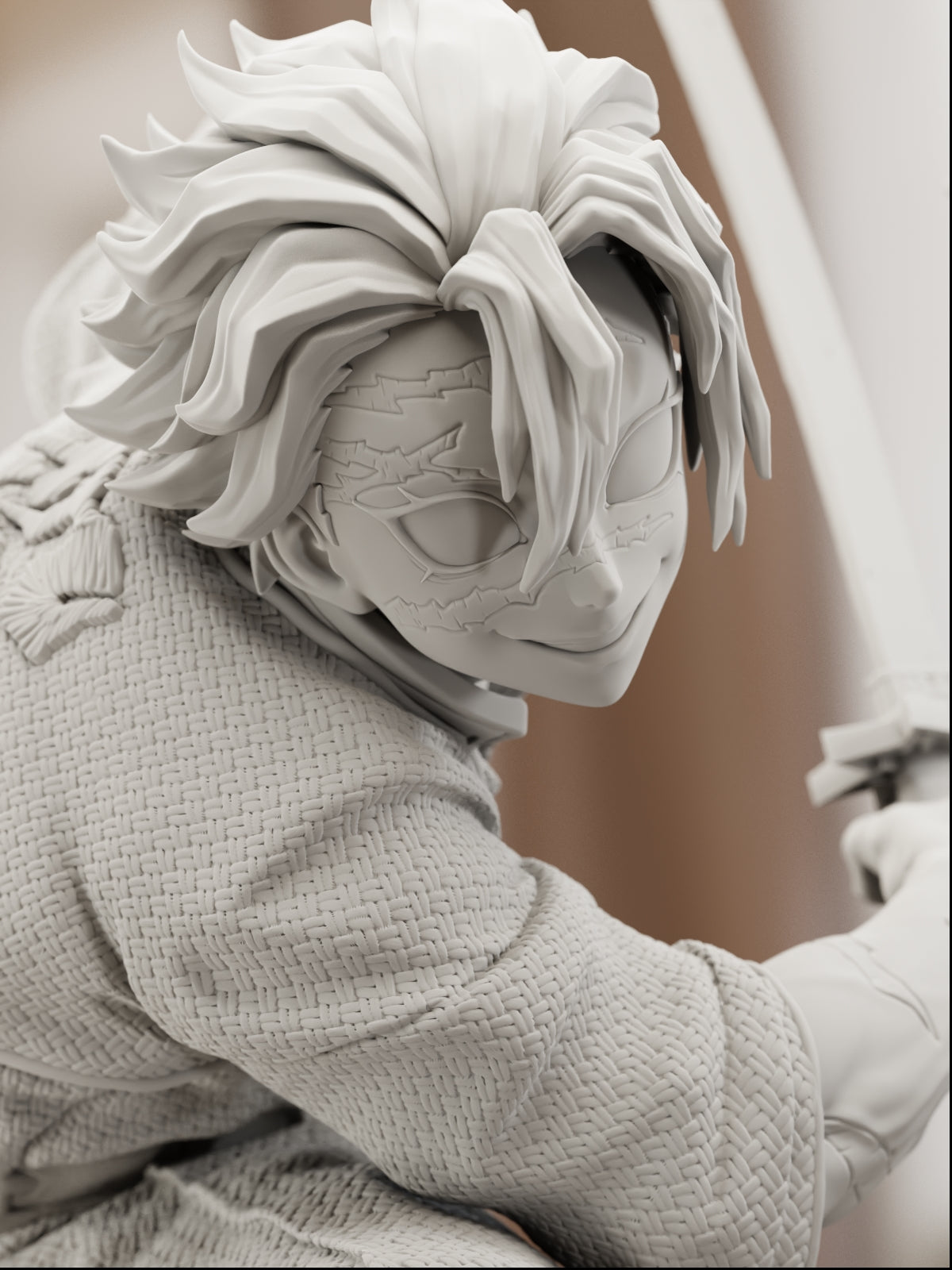 The Storm of Blades | Maximum Detailed 12K 3D printed figure