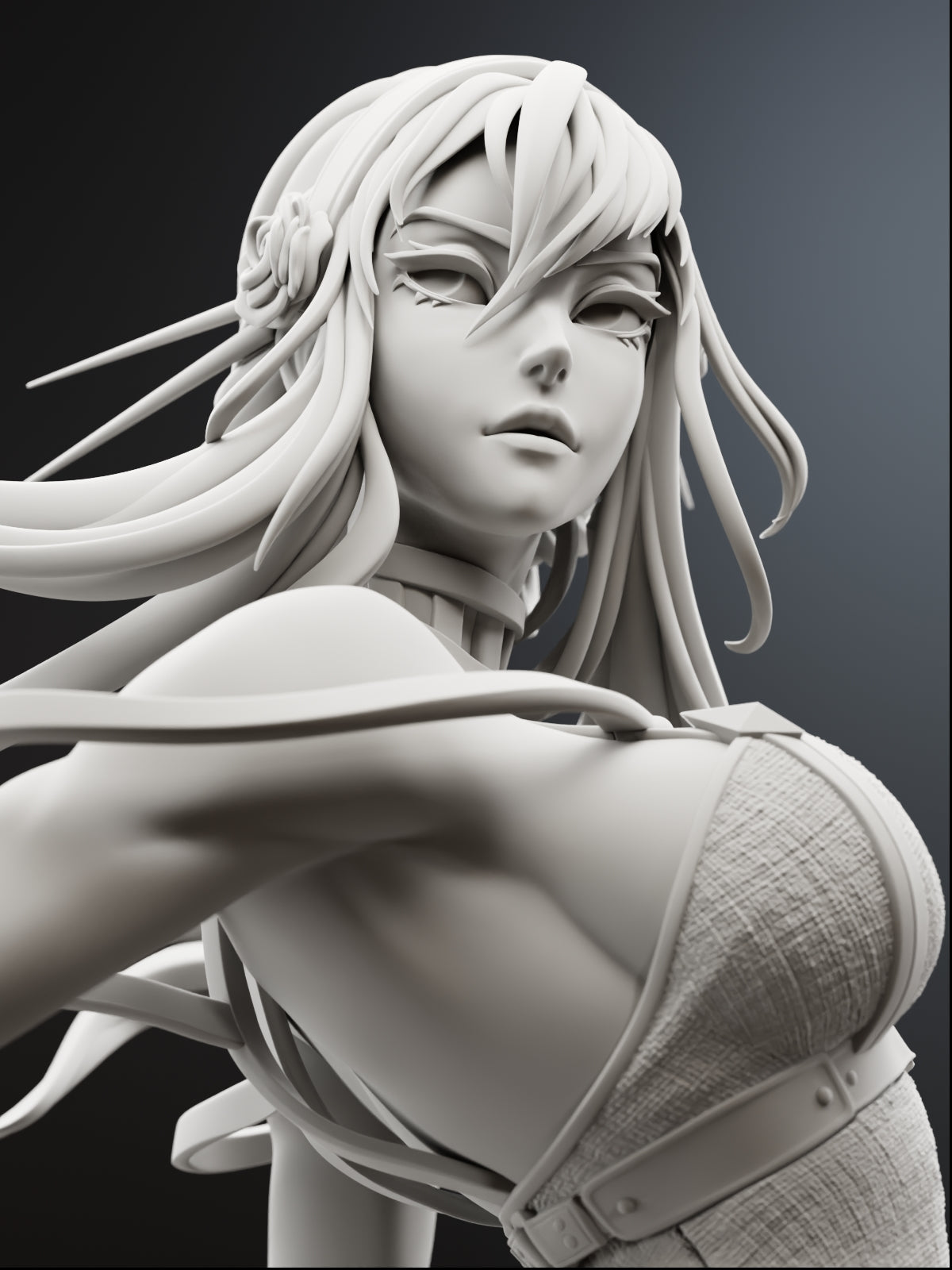 The Thorn Princess | Maximum Detailed 12K 3D printed figure
