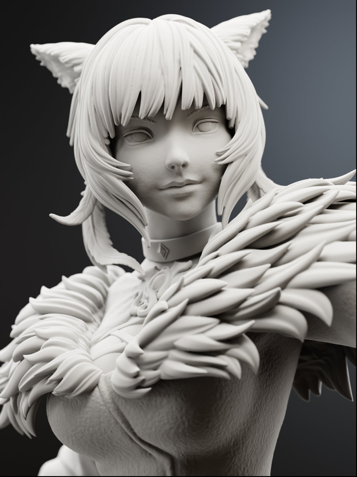 Night’s Blessed Sorceress Statue