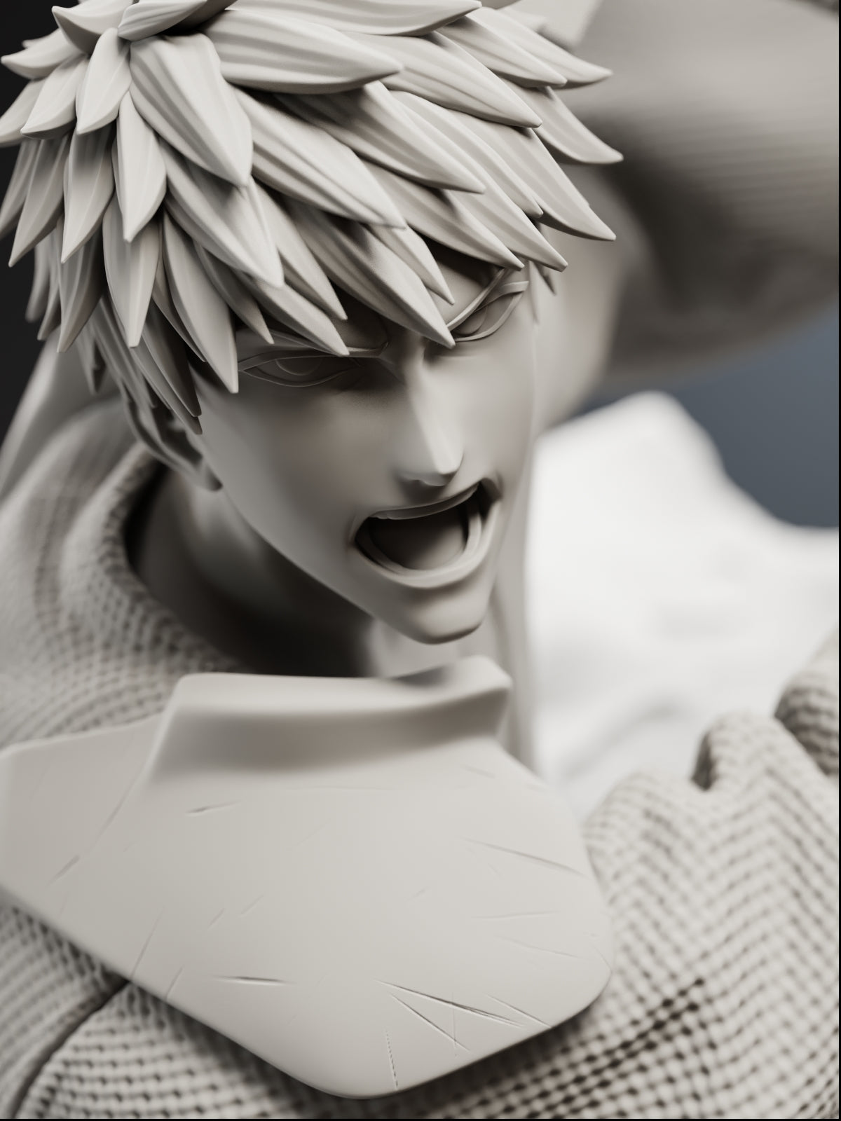 Soul Reaper | Maximum Detailed 12K 3D printed figure