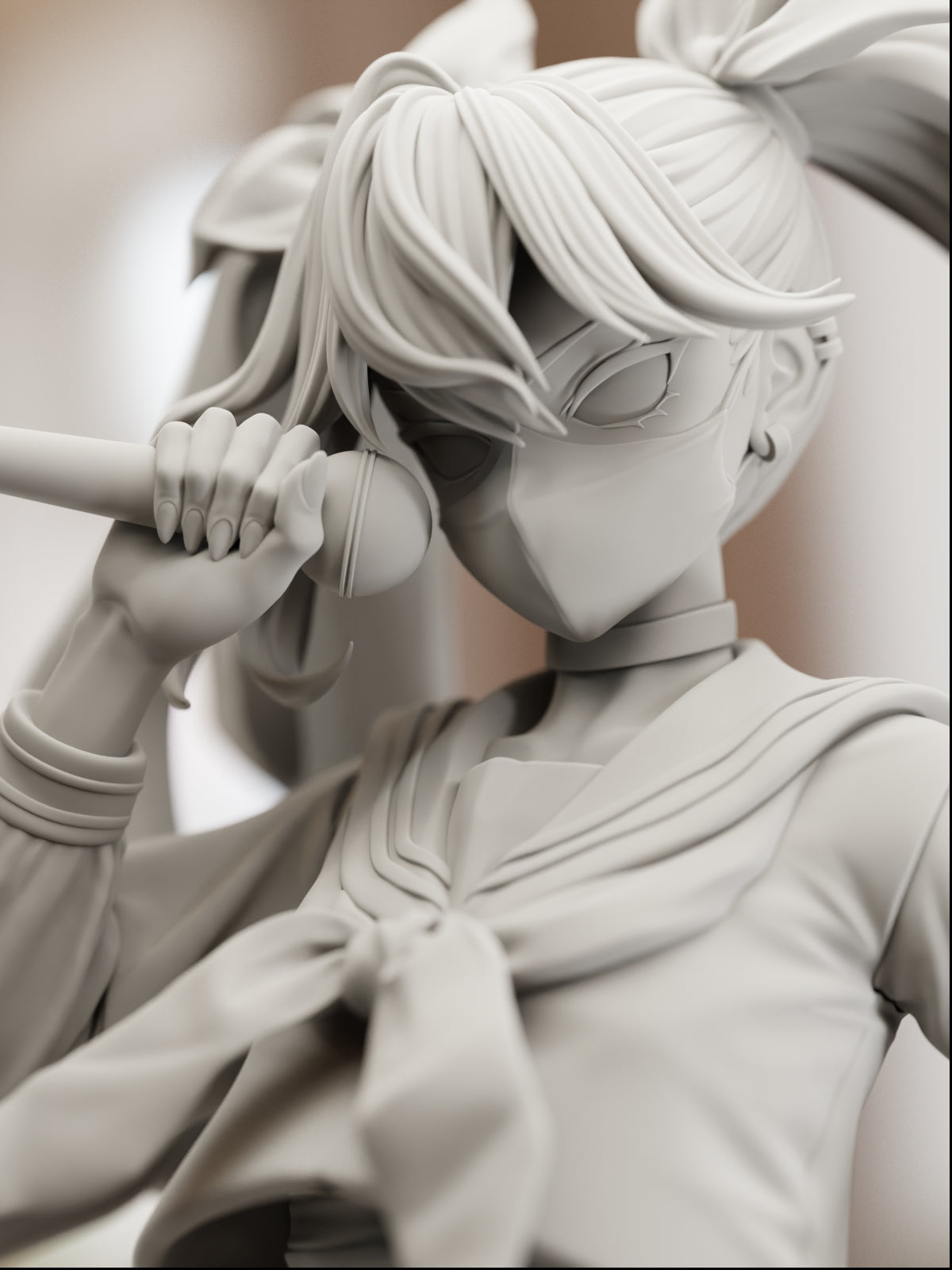 The Virtual Idol | Maximum Detailed 12K 3D printed figure