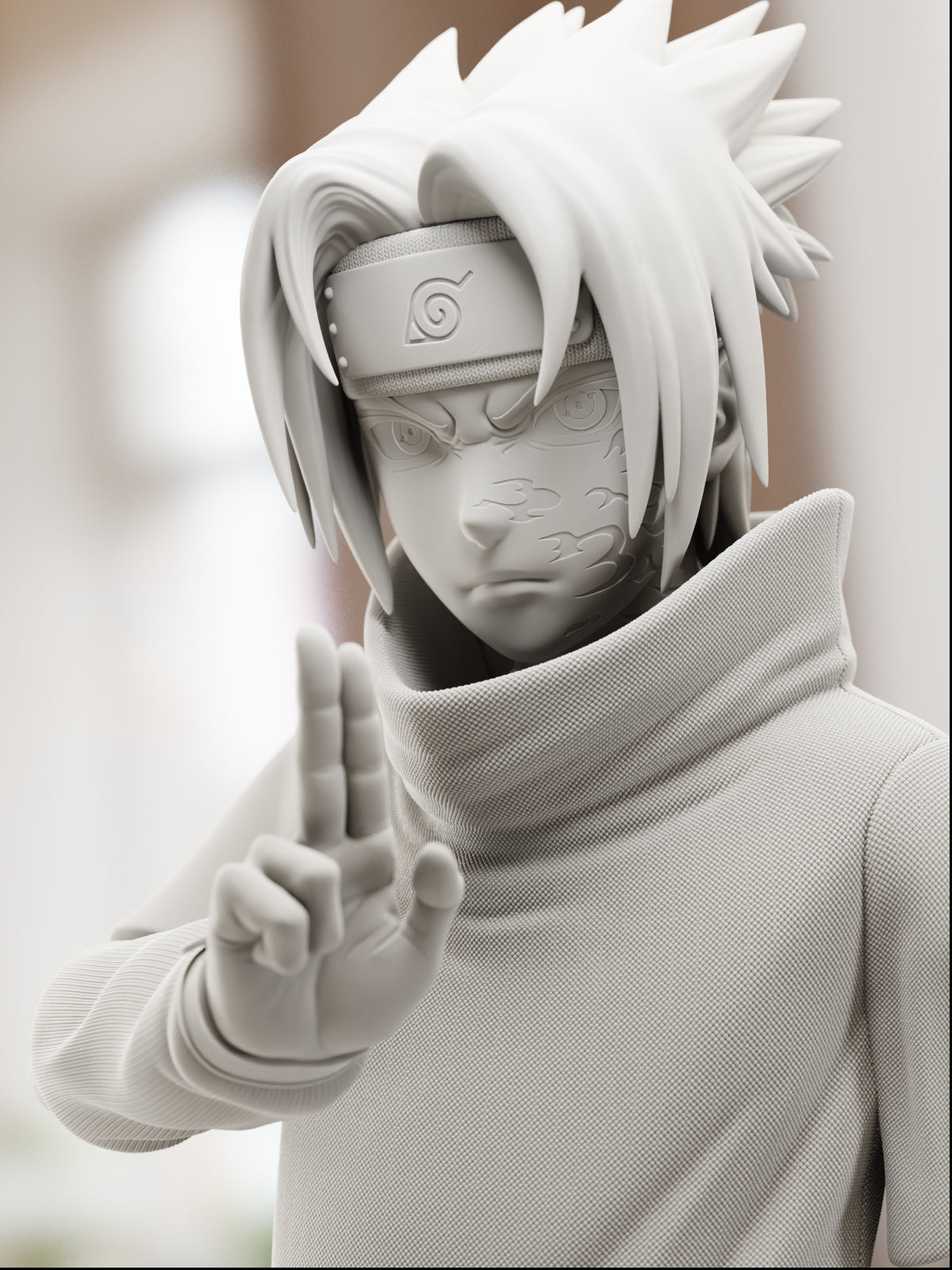 The Rogue Ninja | Maximum Detailed 12K 3D Printed Figure