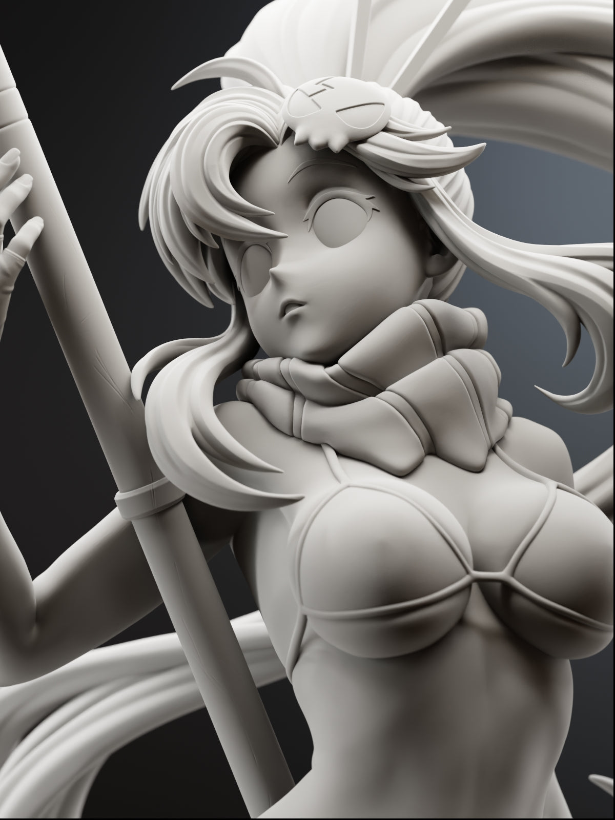 Red-Haired Sniper Statue
