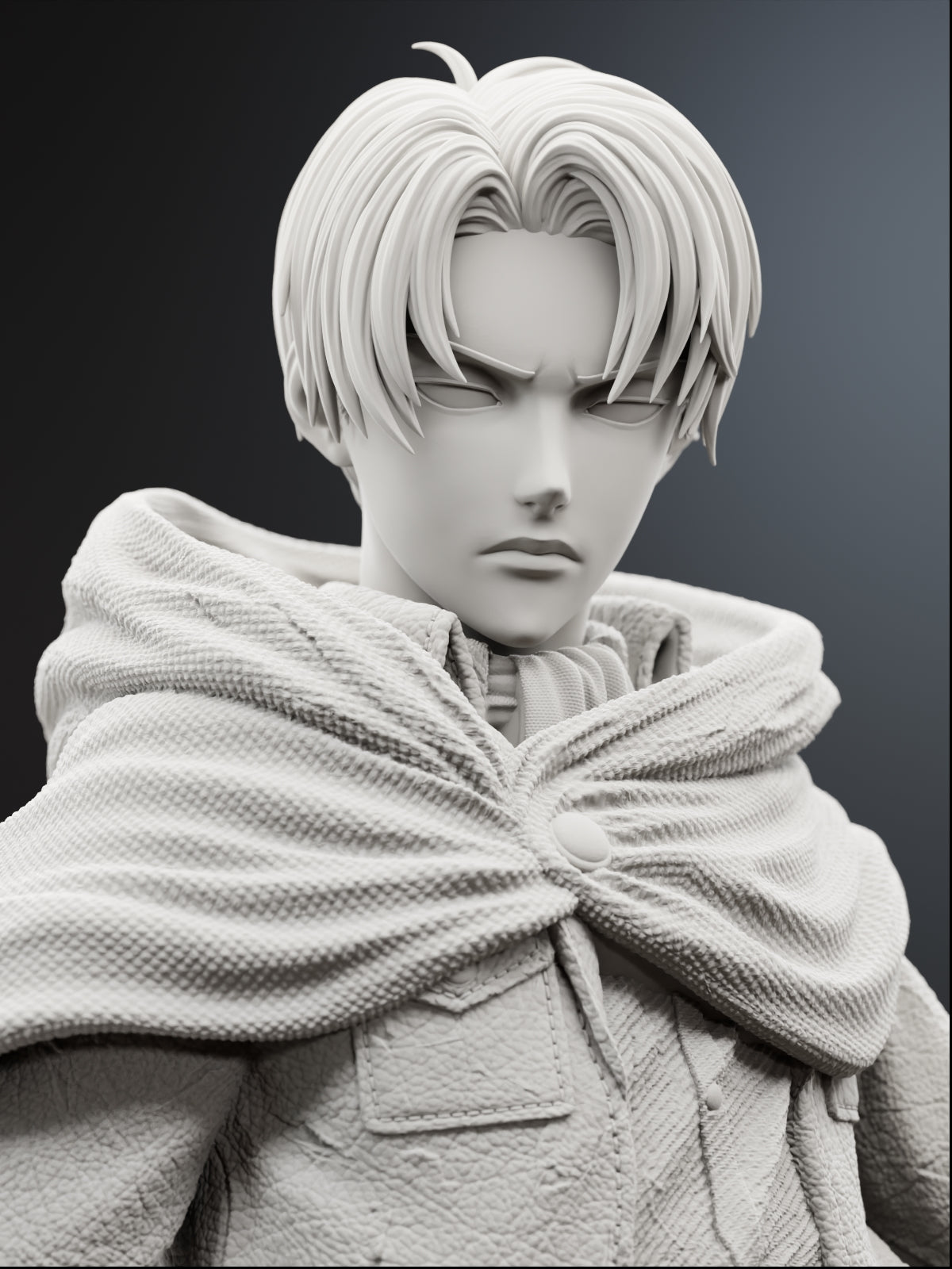 The Stoic Reaper | Maximum Detailed 12K 3D printed figure