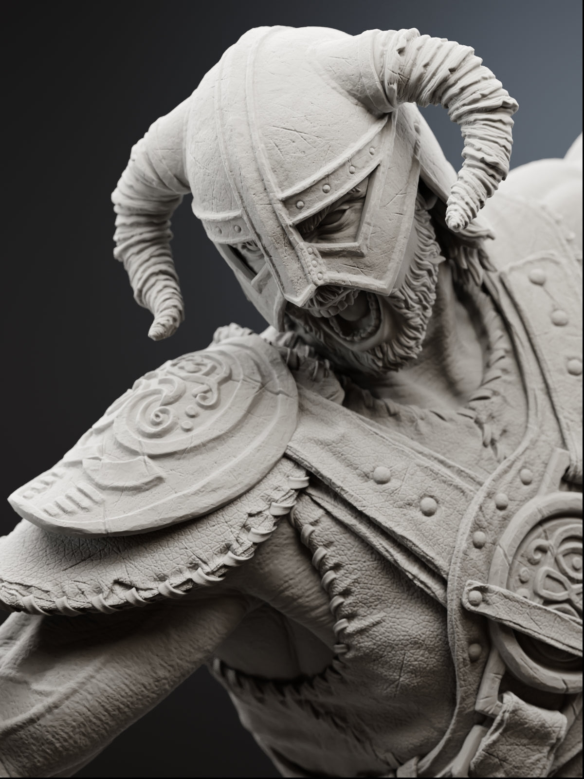 The Dragonborn Statue