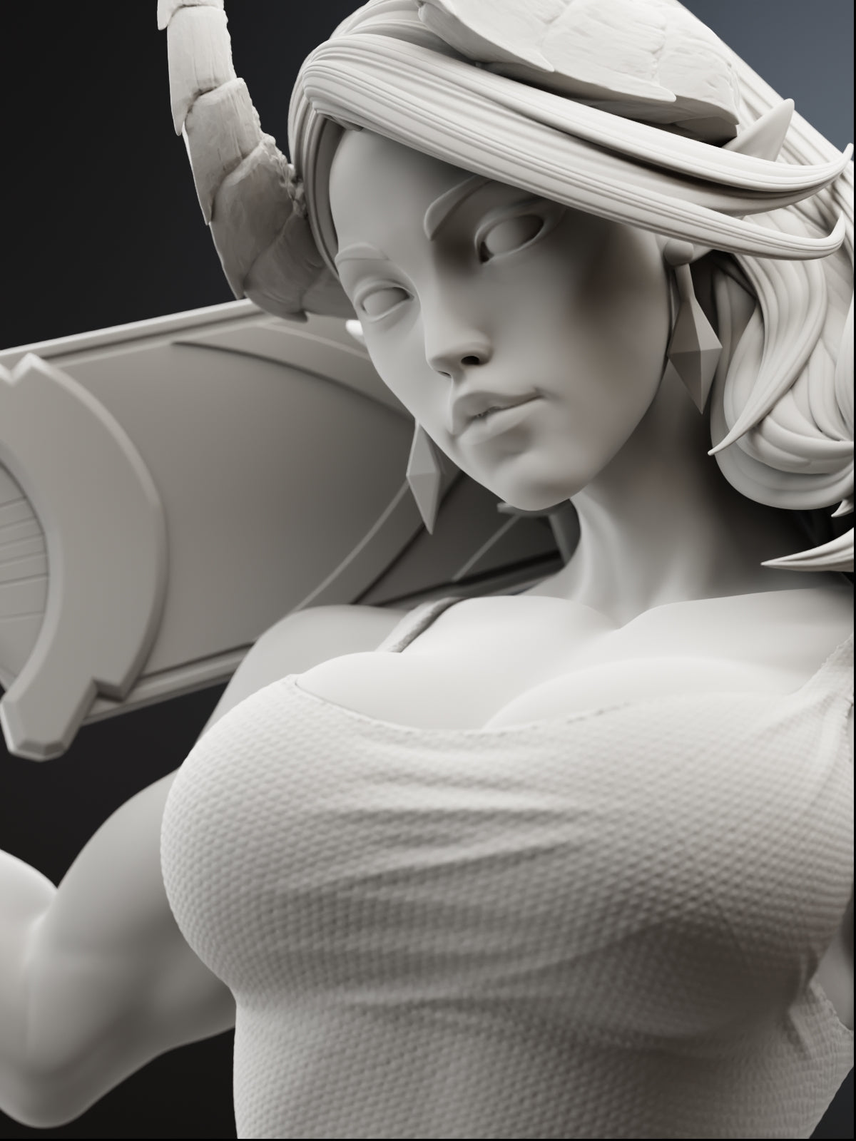 The Infernal Enforcer Statue