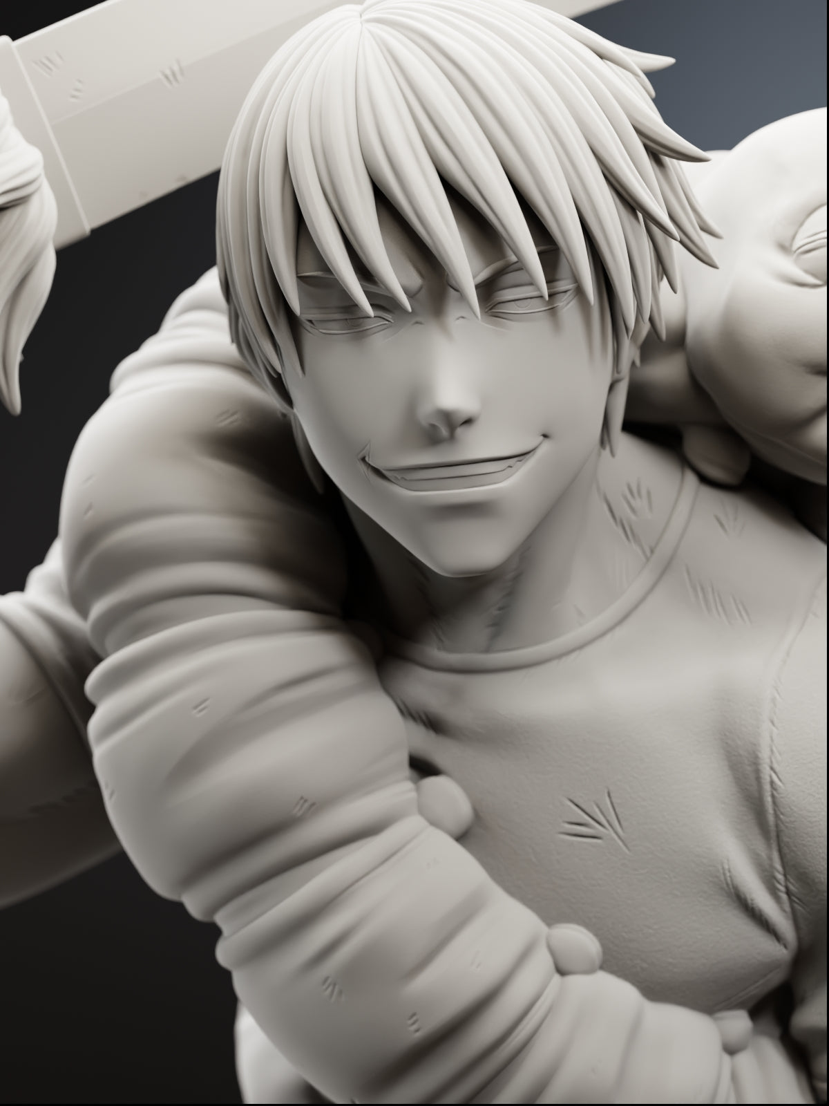 The Sorcerer Killer | Maximum Detailed 12K 3D printed figure