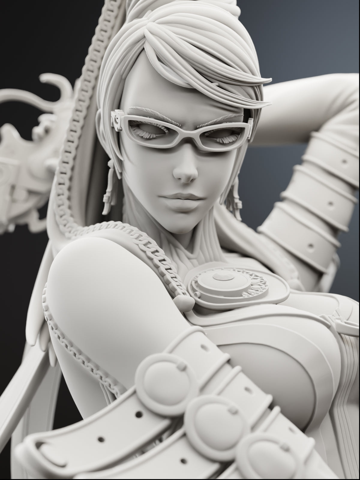The Umbra Witch Statue