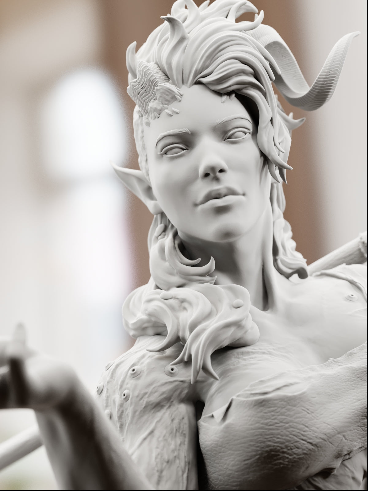 Burning Devil Karlach | Maximum Detailed 12K 3D printed figure