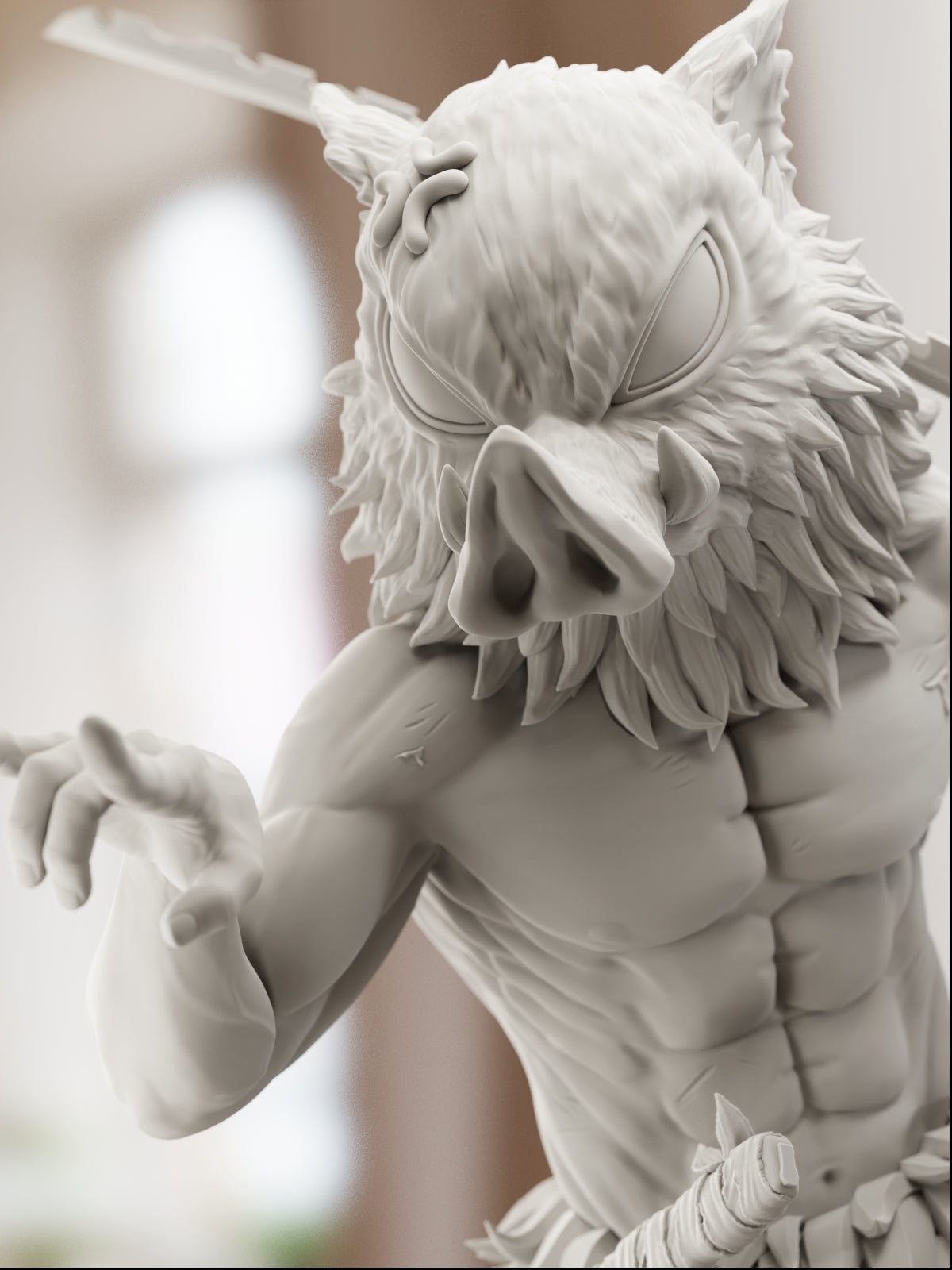 The Beast Within | Maximum Detailed 12K 3D Printed Figure