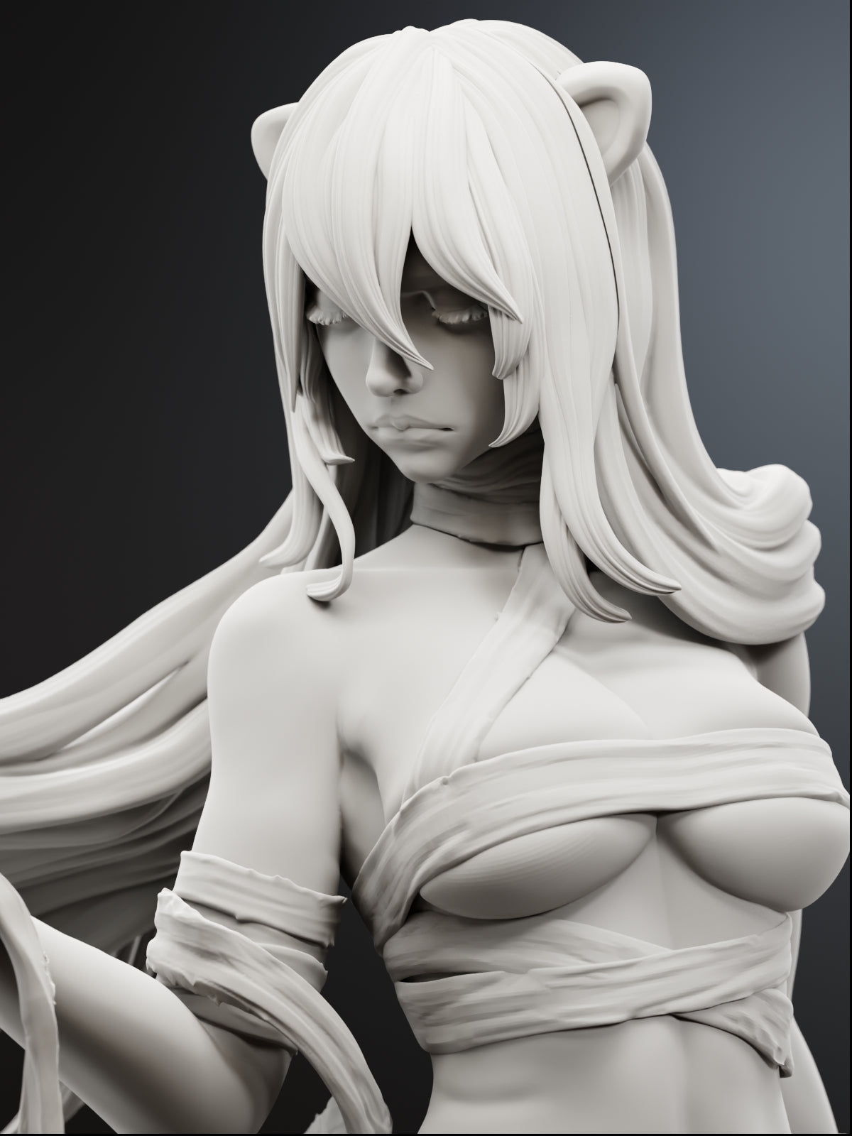 The Vector Queen Statue