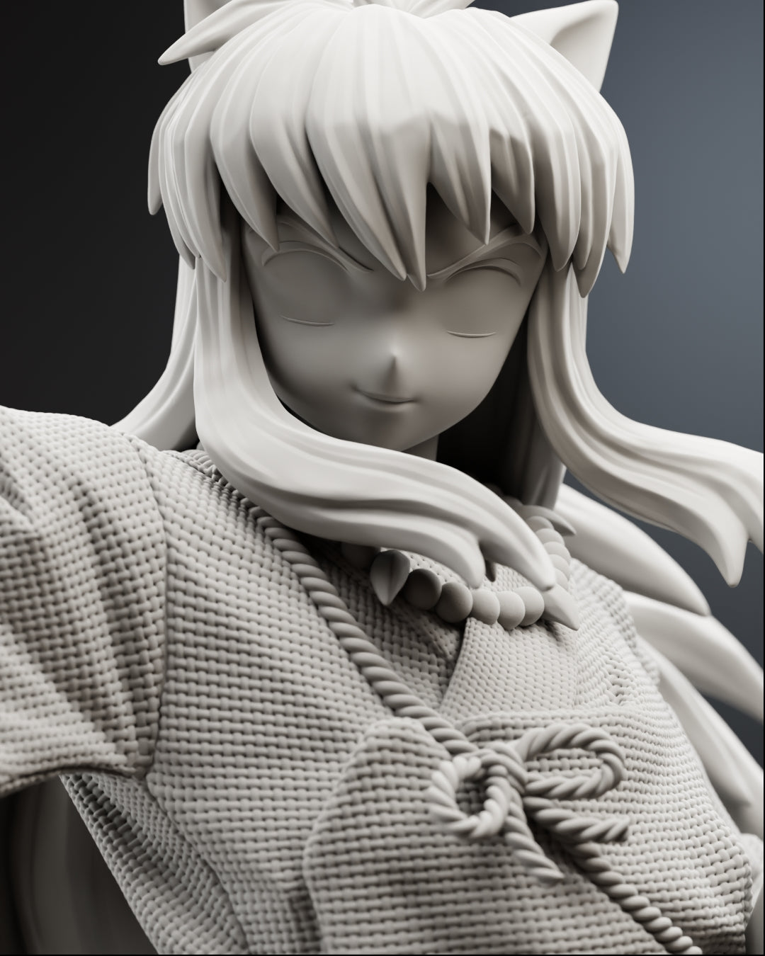 The Dog Demon Statue