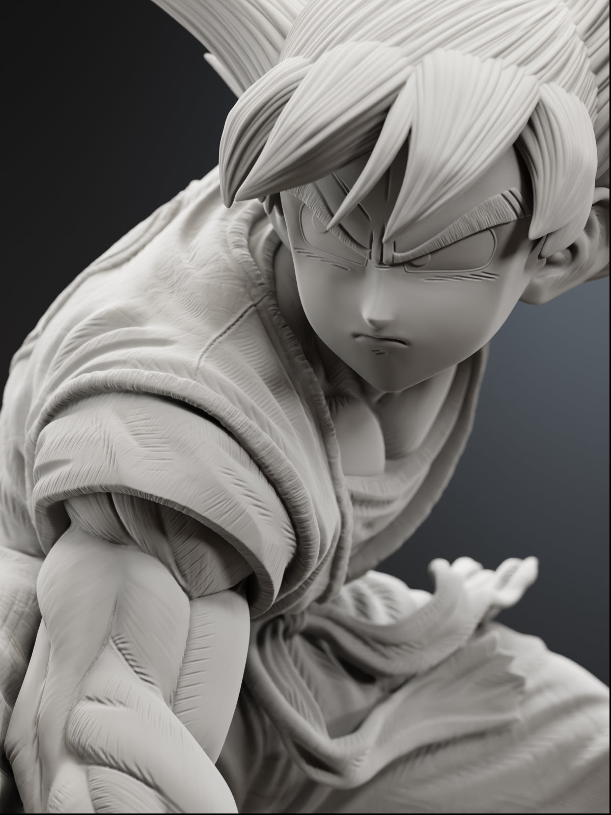 The Saiyan Prodigy | Maximum Detailed 12K 3D printed figure