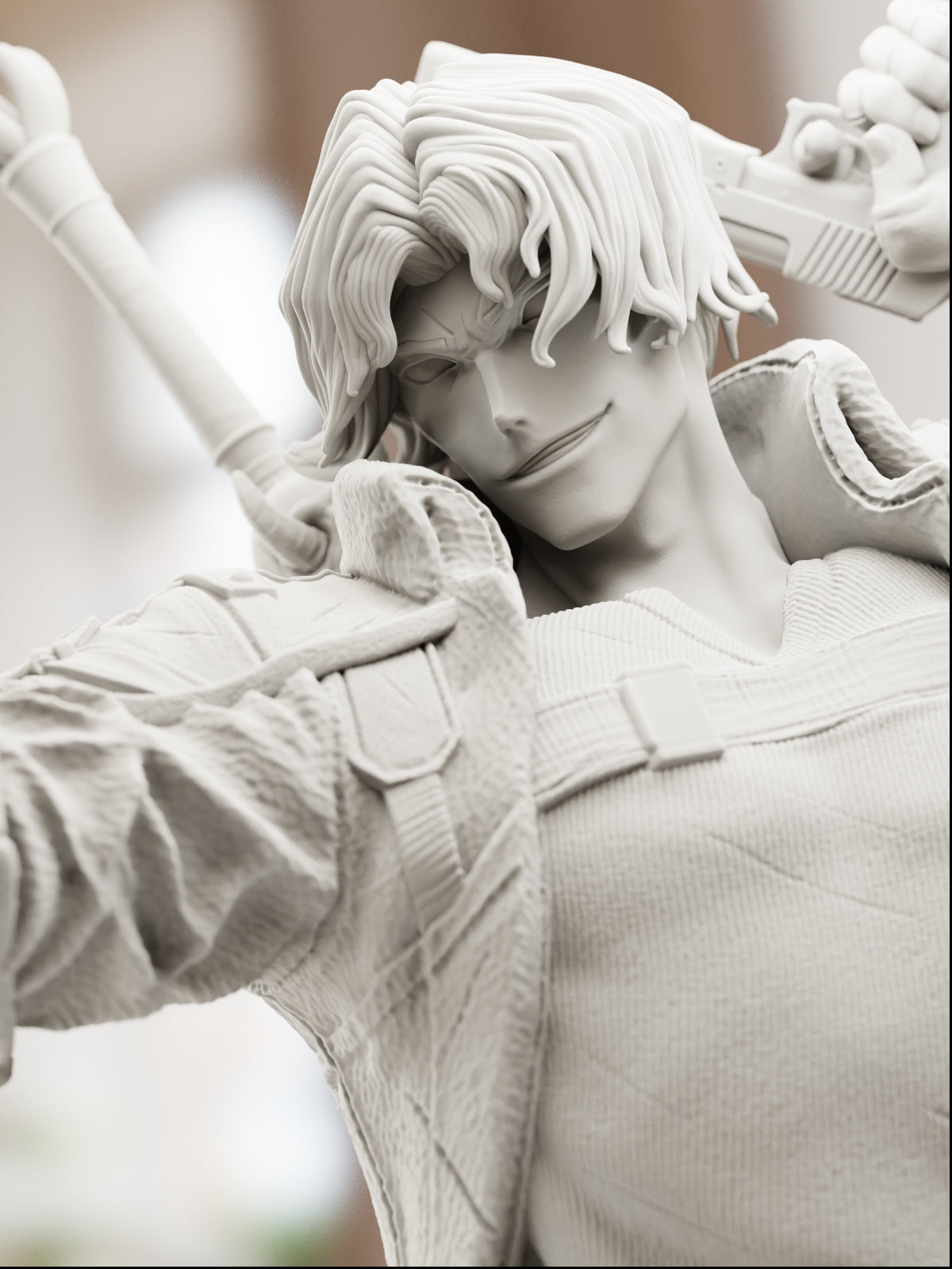The Devil Slayer | Maximum Detailed 12K 3D printed figure