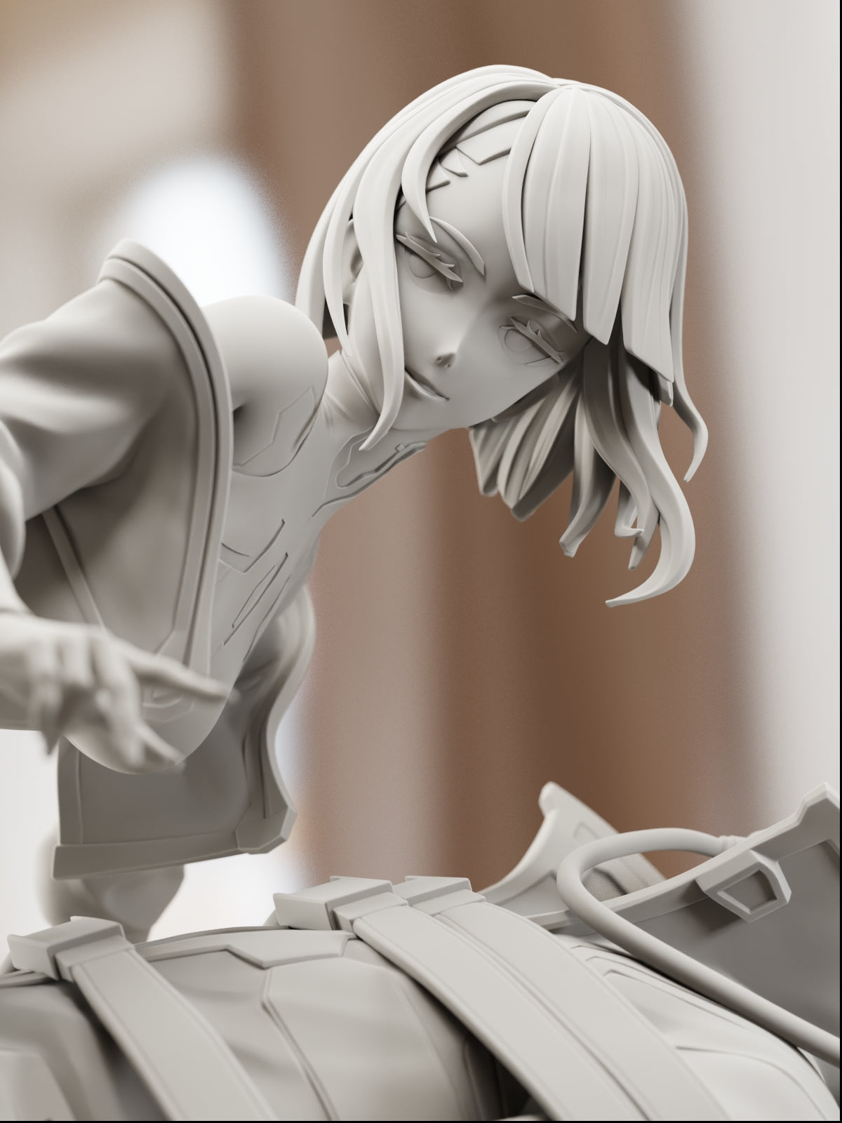 Lovers on the Edge | Maximum Detailed 12K 3D printed figure