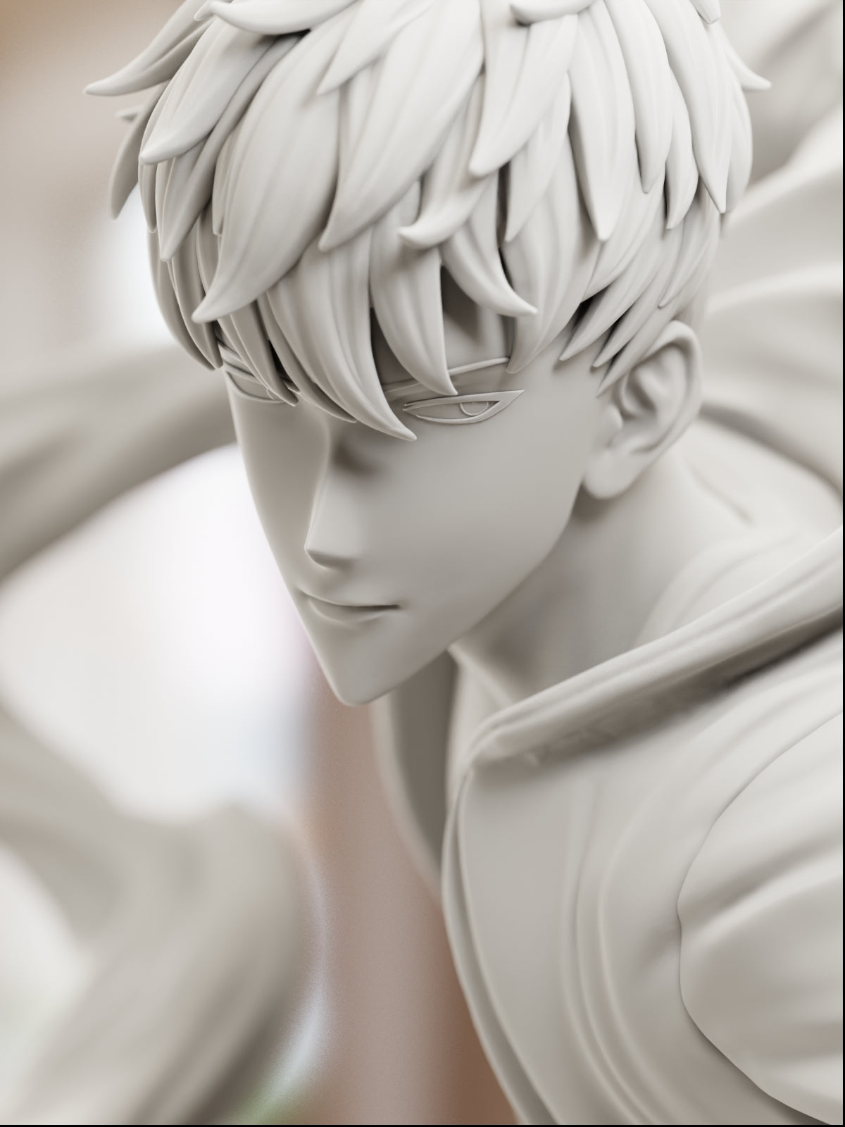 The Monarch | Maximum Detailed 12K 3D printed figure