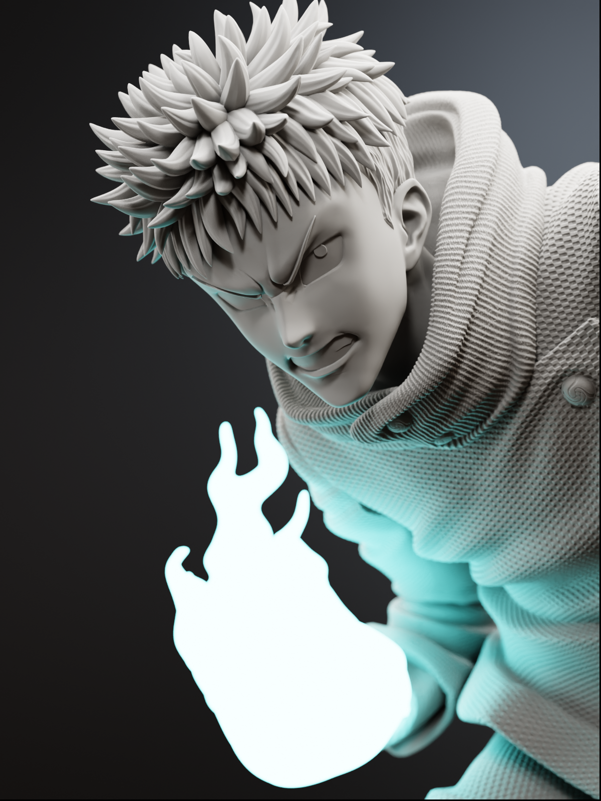 The Cursed Vessel | Maximum Detailed 12K 3D printed figure