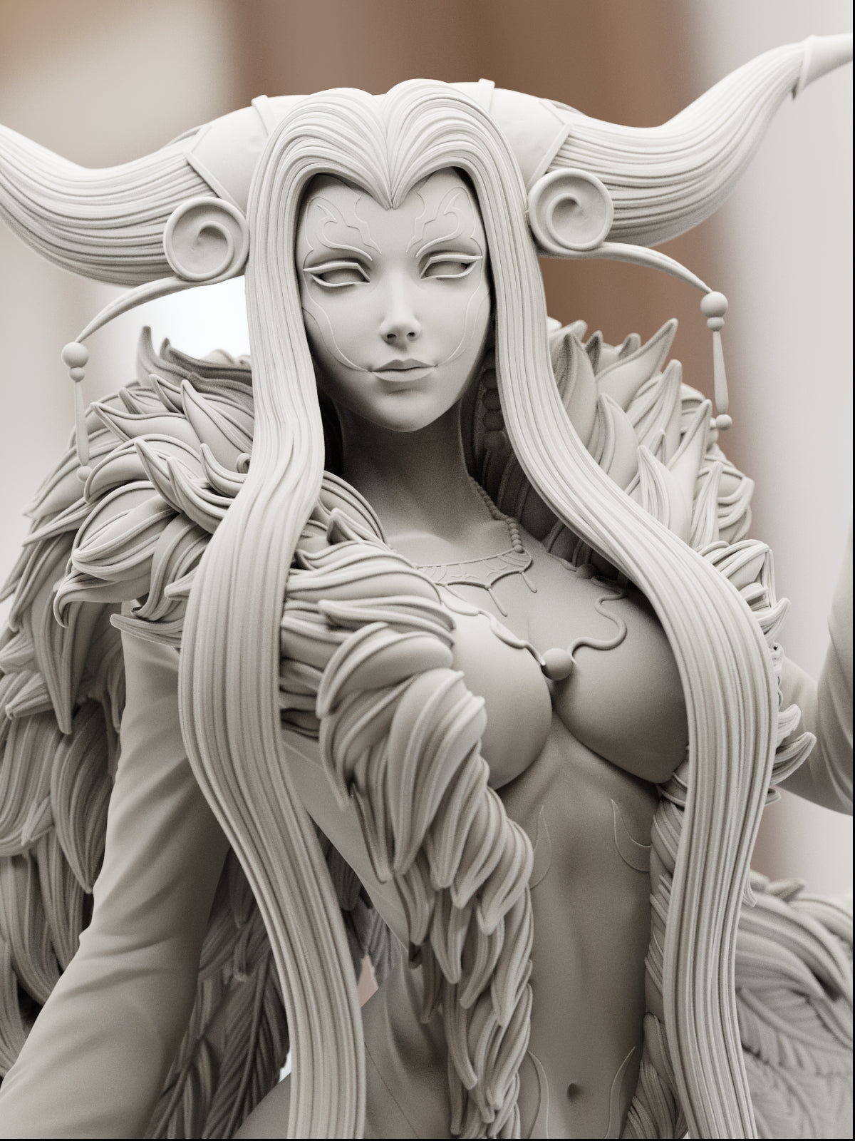 The Timebound Queen | Maximum Detailed 12K 3D printed figure